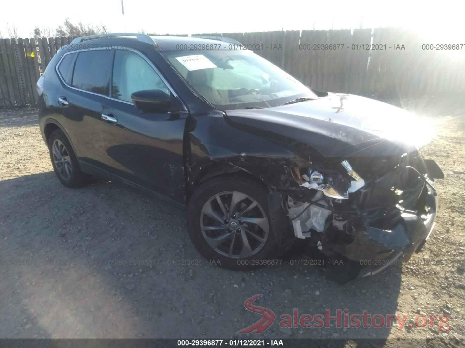 5N1AT2MT8GC776084 2016 NISSAN ROGUE