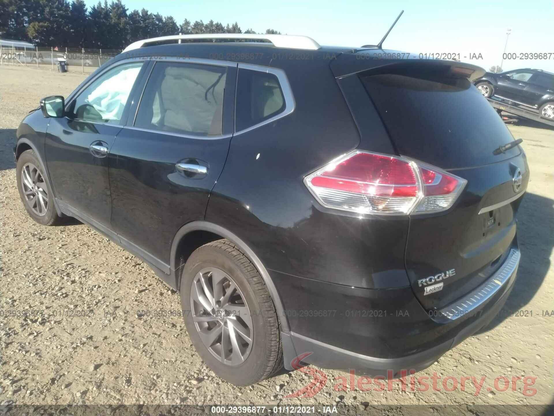 5N1AT2MT8GC776084 2016 NISSAN ROGUE