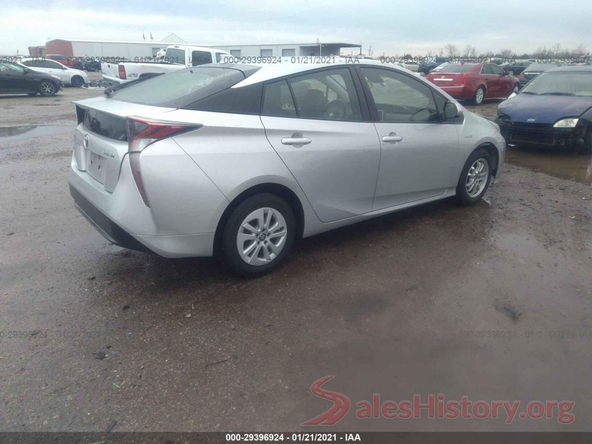 JTDKBRFU1H3036923 2017 TOYOTA PRIUS