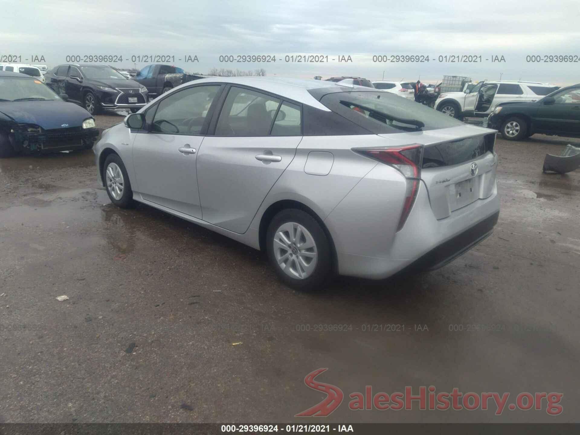 JTDKBRFU1H3036923 2017 TOYOTA PRIUS