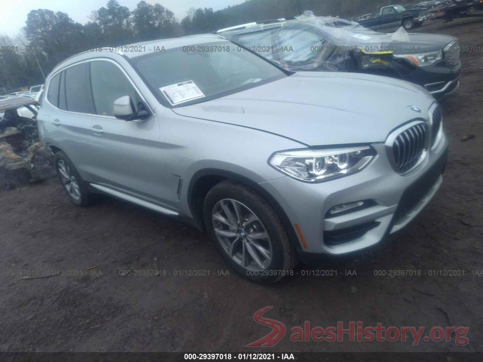 5UXTR7C57KLR44722 2019 BMW X3