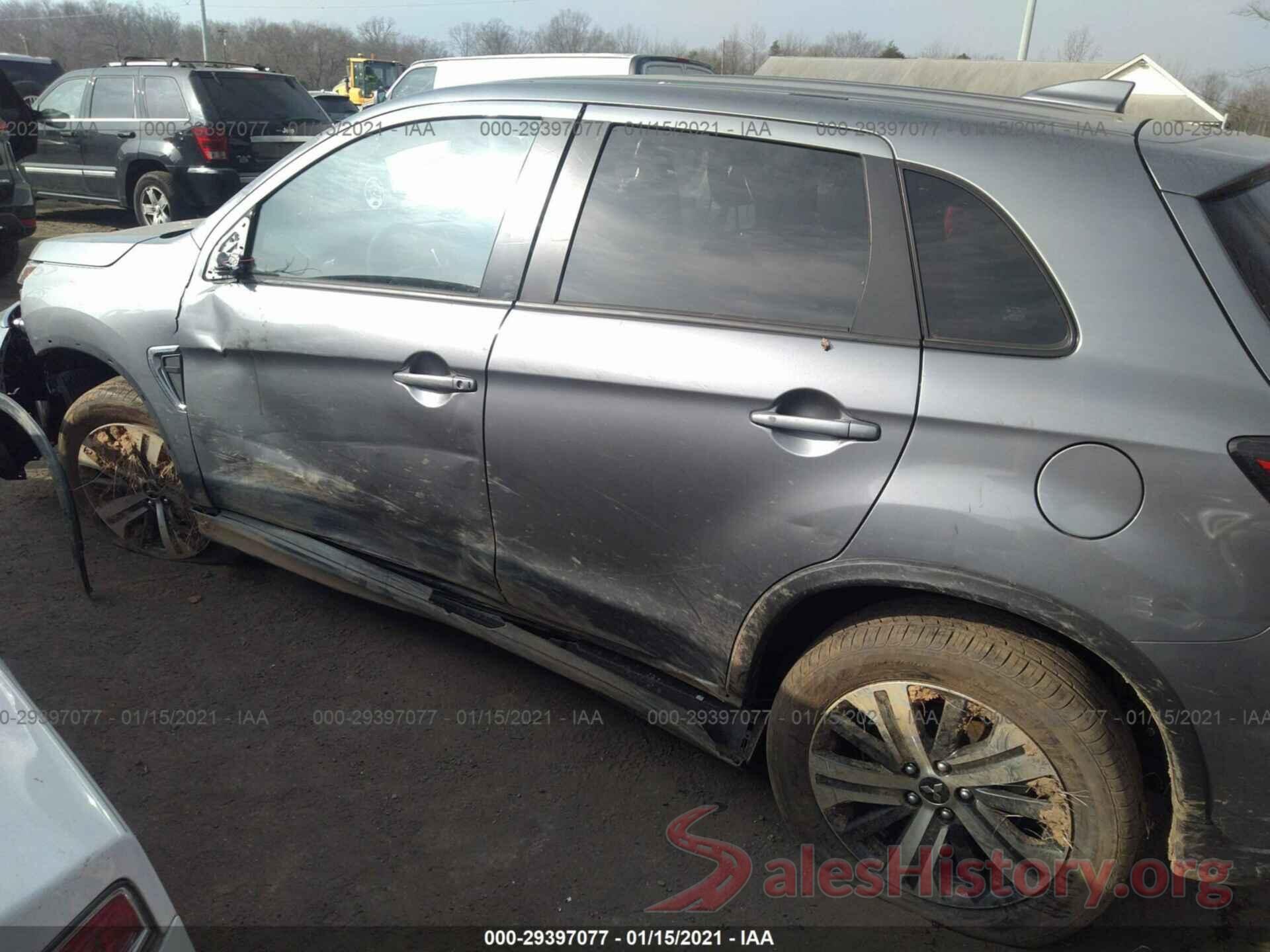 JA4AR3AU5LU014299 2020 MITSUBISHI OUTLANDER SPORT