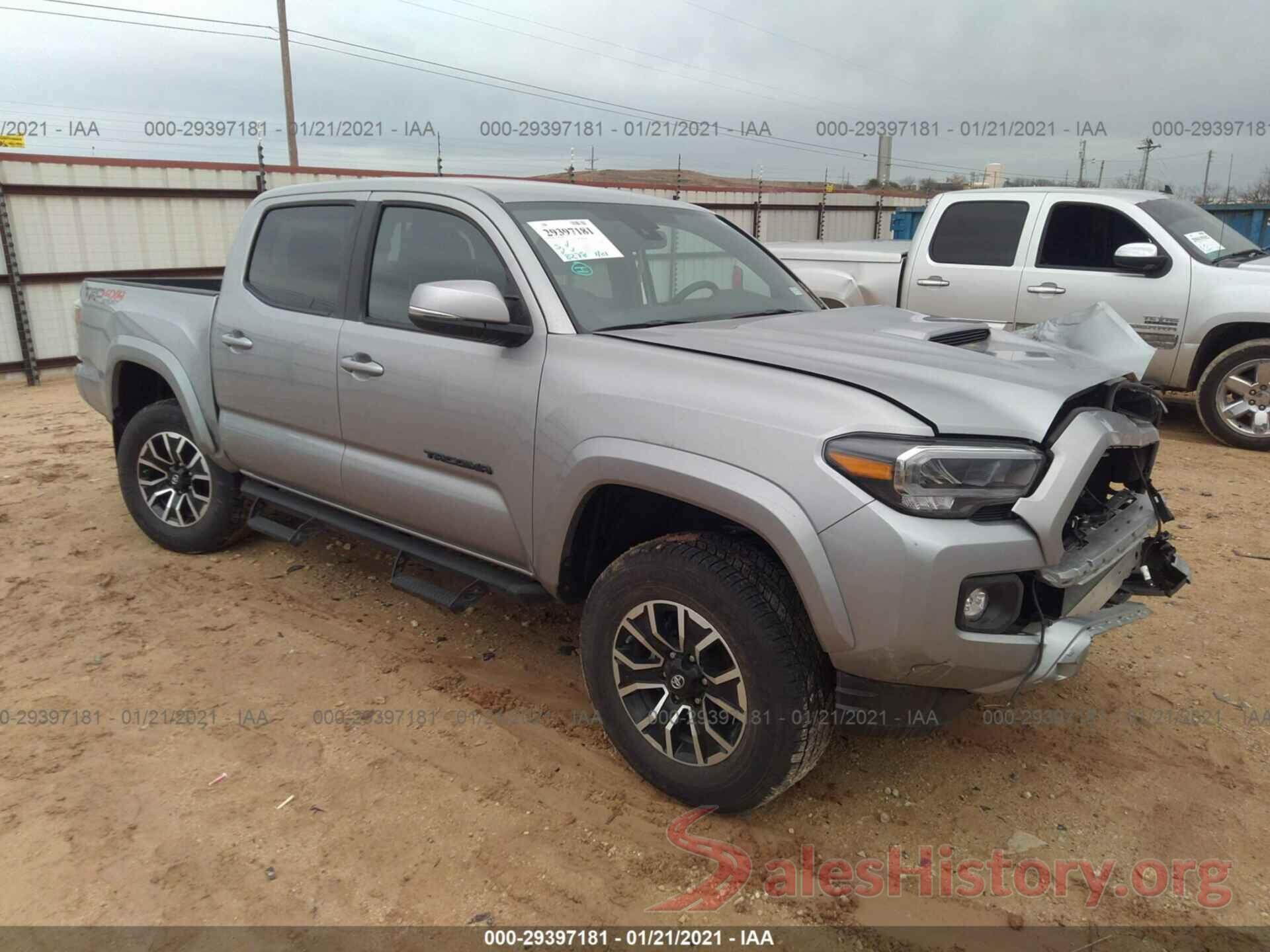 5TFCZ5ANXMX247923 2021 TOYOTA TACOMA 4WD