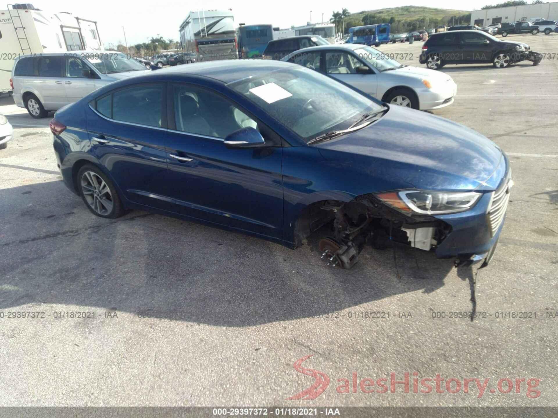 5NPD84LF7HH054878 2017 HYUNDAI ELANTRA