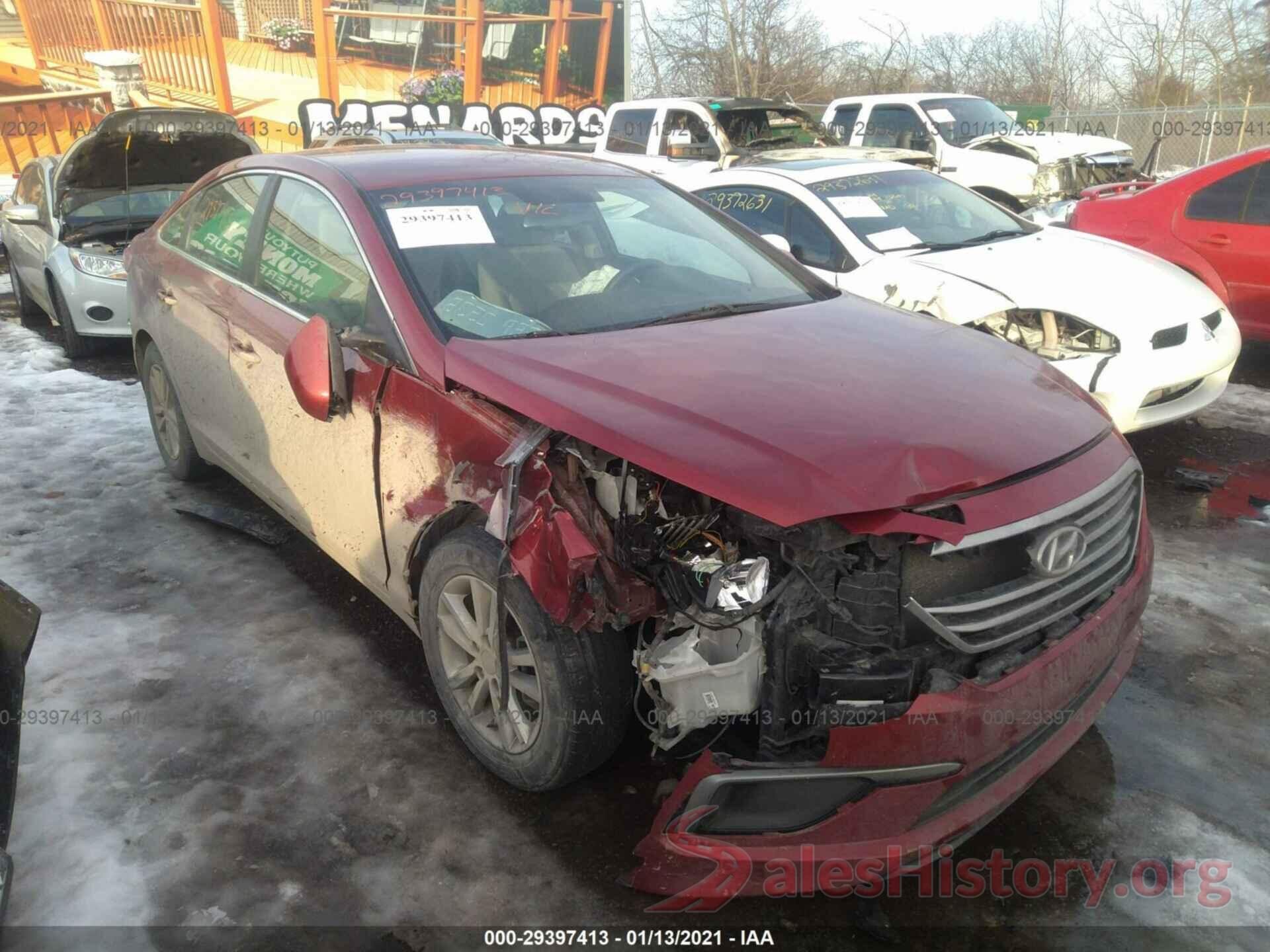 5NPE24AF0GH339980 2016 HYUNDAI SONATA