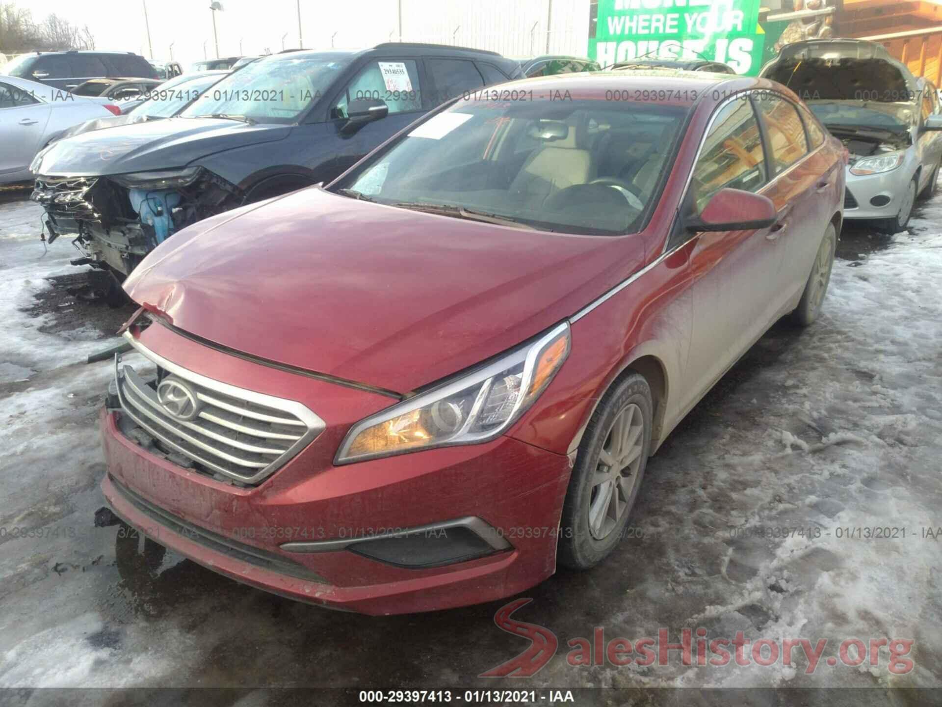 5NPE24AF0GH339980 2016 HYUNDAI SONATA