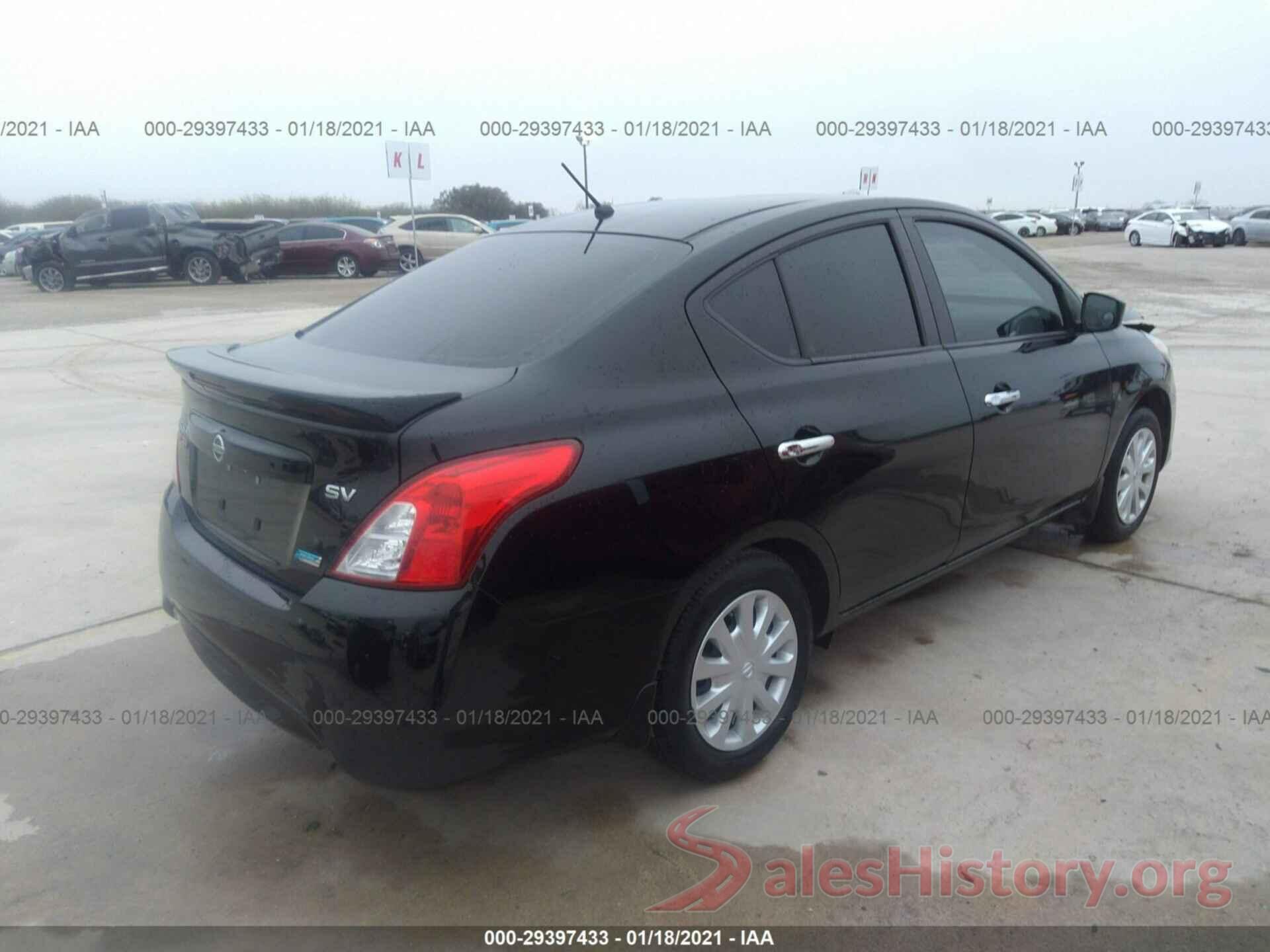 3N1CN7APXGL833436 2016 NISSAN VERSA