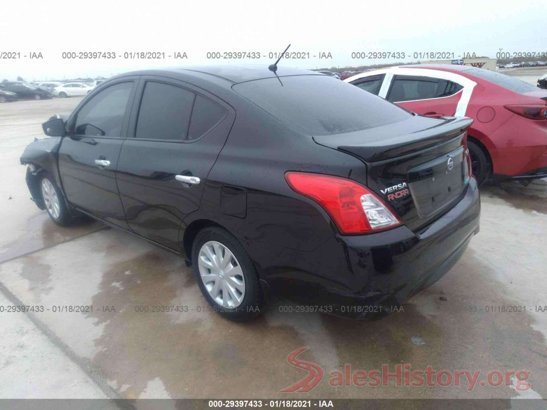 3N1CN7APXGL833436 2016 NISSAN VERSA