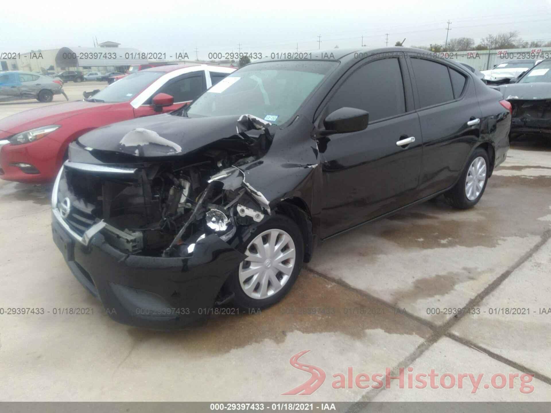 3N1CN7APXGL833436 2016 NISSAN VERSA