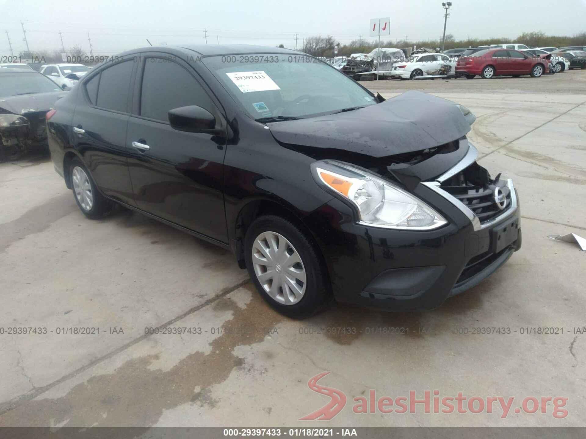 3N1CN7APXGL833436 2016 NISSAN VERSA