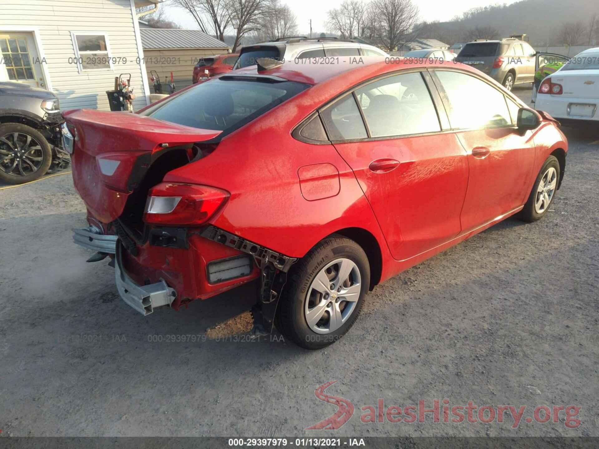 1G1BC5SMXJ7194681 2018 CHEVROLET CRUZE