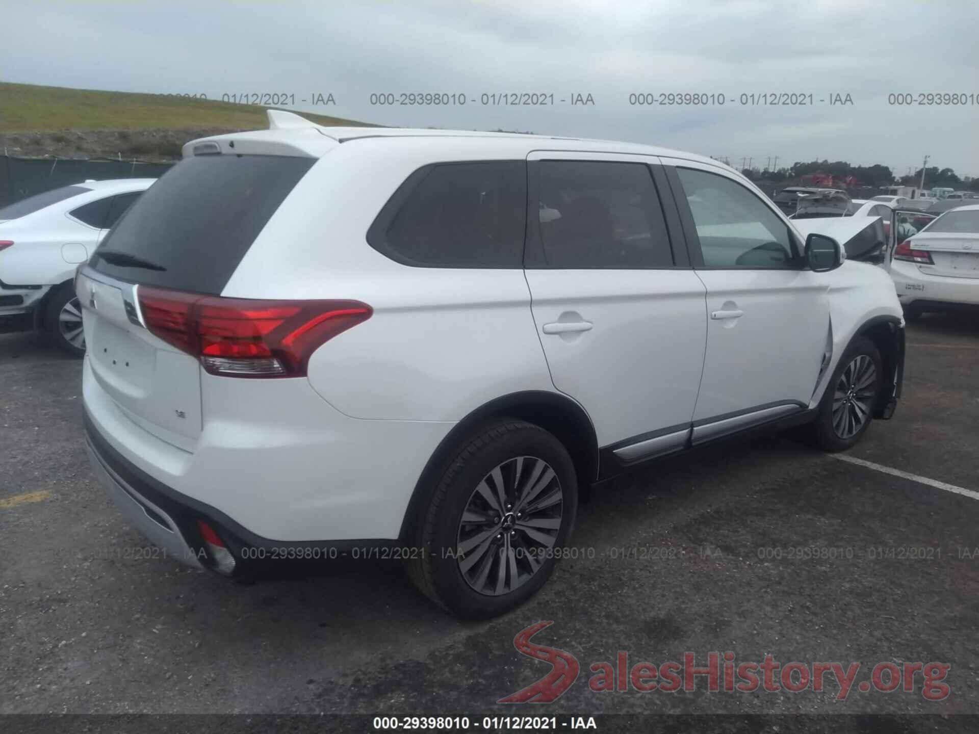 JA4AD3A3XLZ005008 2020 MITSUBISHI OUTLANDER