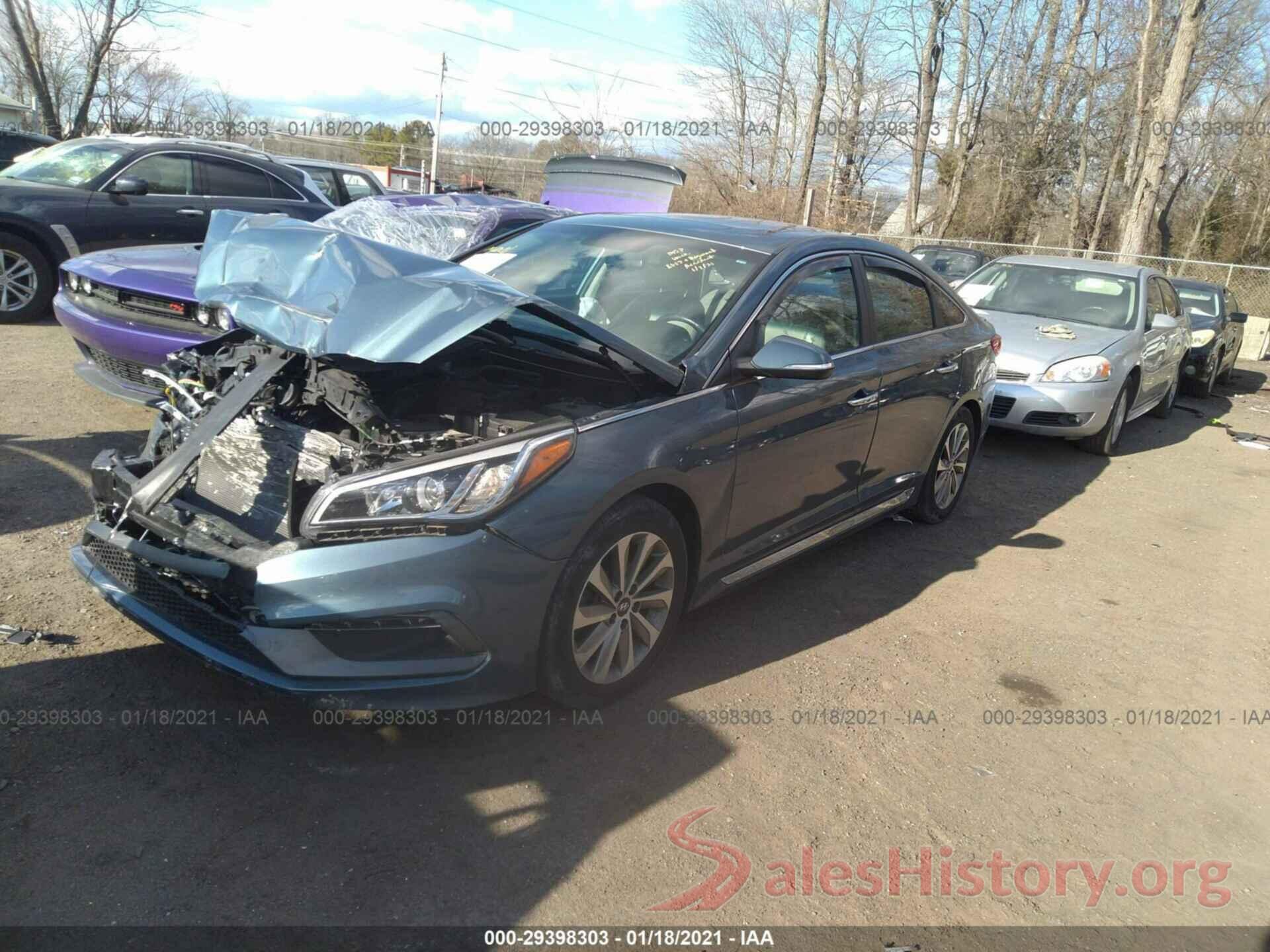 5NPE34AF0HH595177 2017 HYUNDAI SONATA