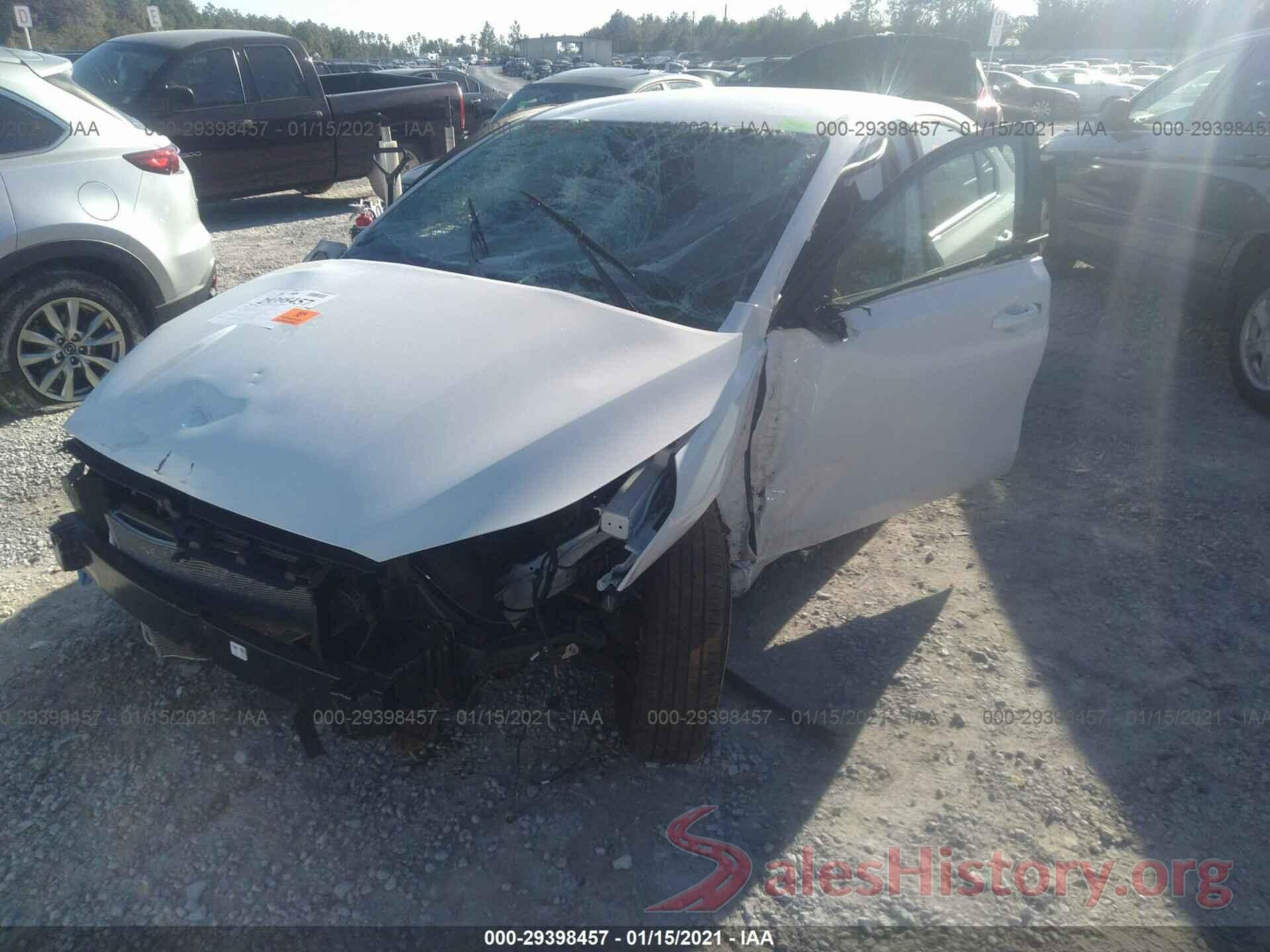 3KPF24AD5LE236023 2020 KIA FORTE