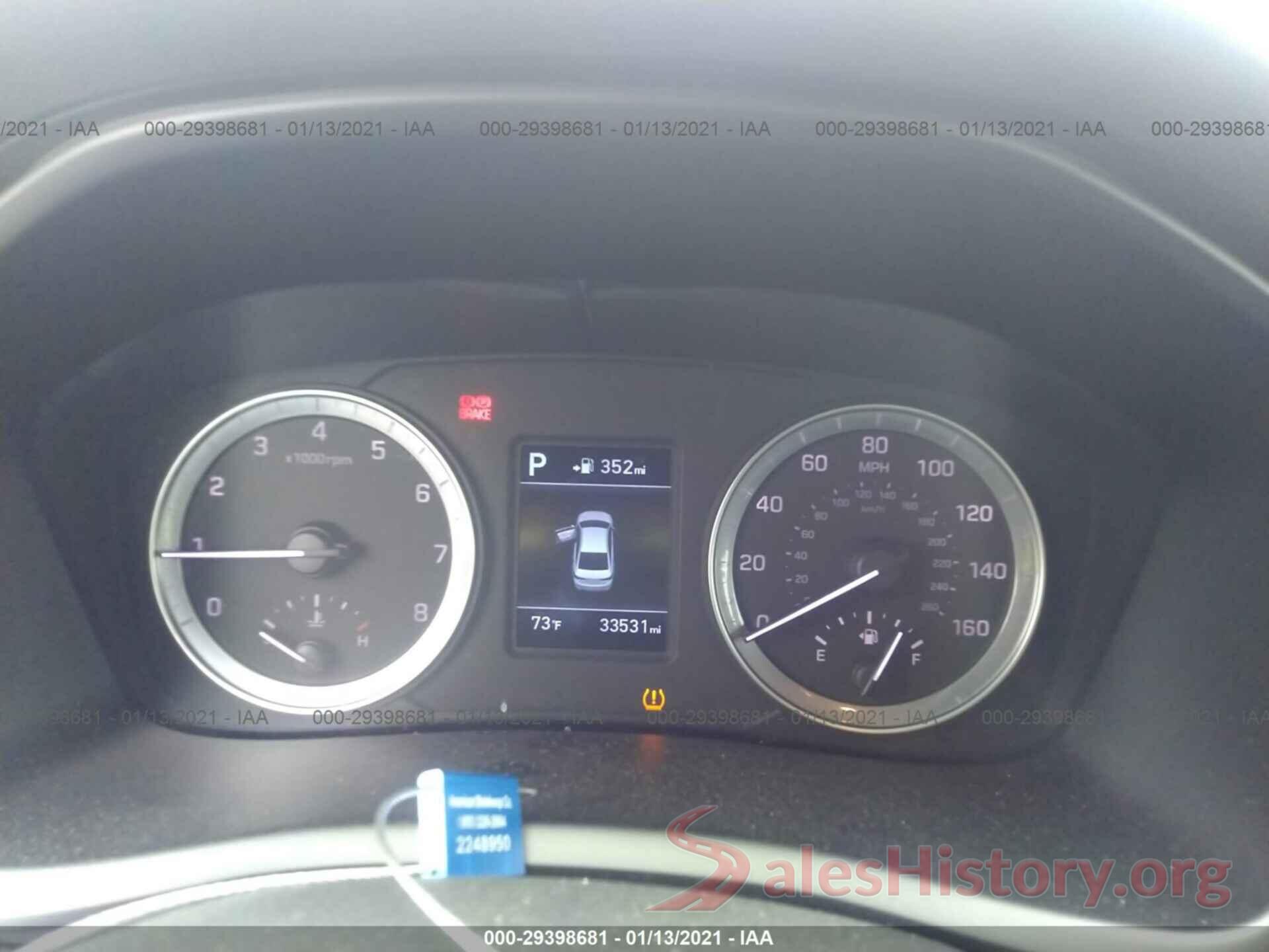 5NPE24AF9KH783271 2019 HYUNDAI SONATA