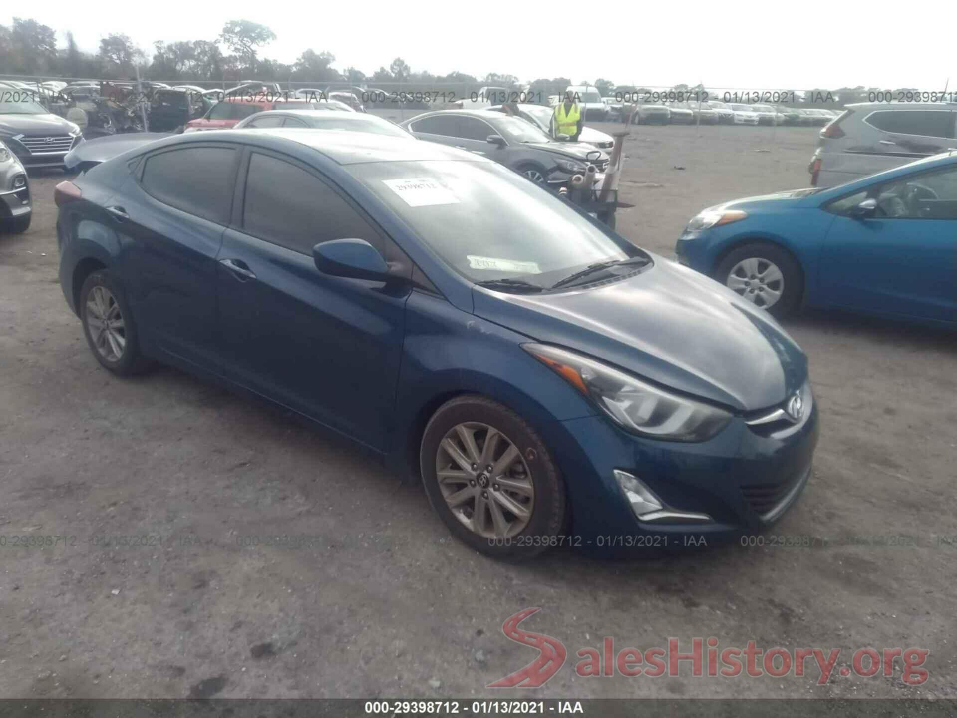 KMHDH4AE3GU542560 2016 HYUNDAI ELANTRA