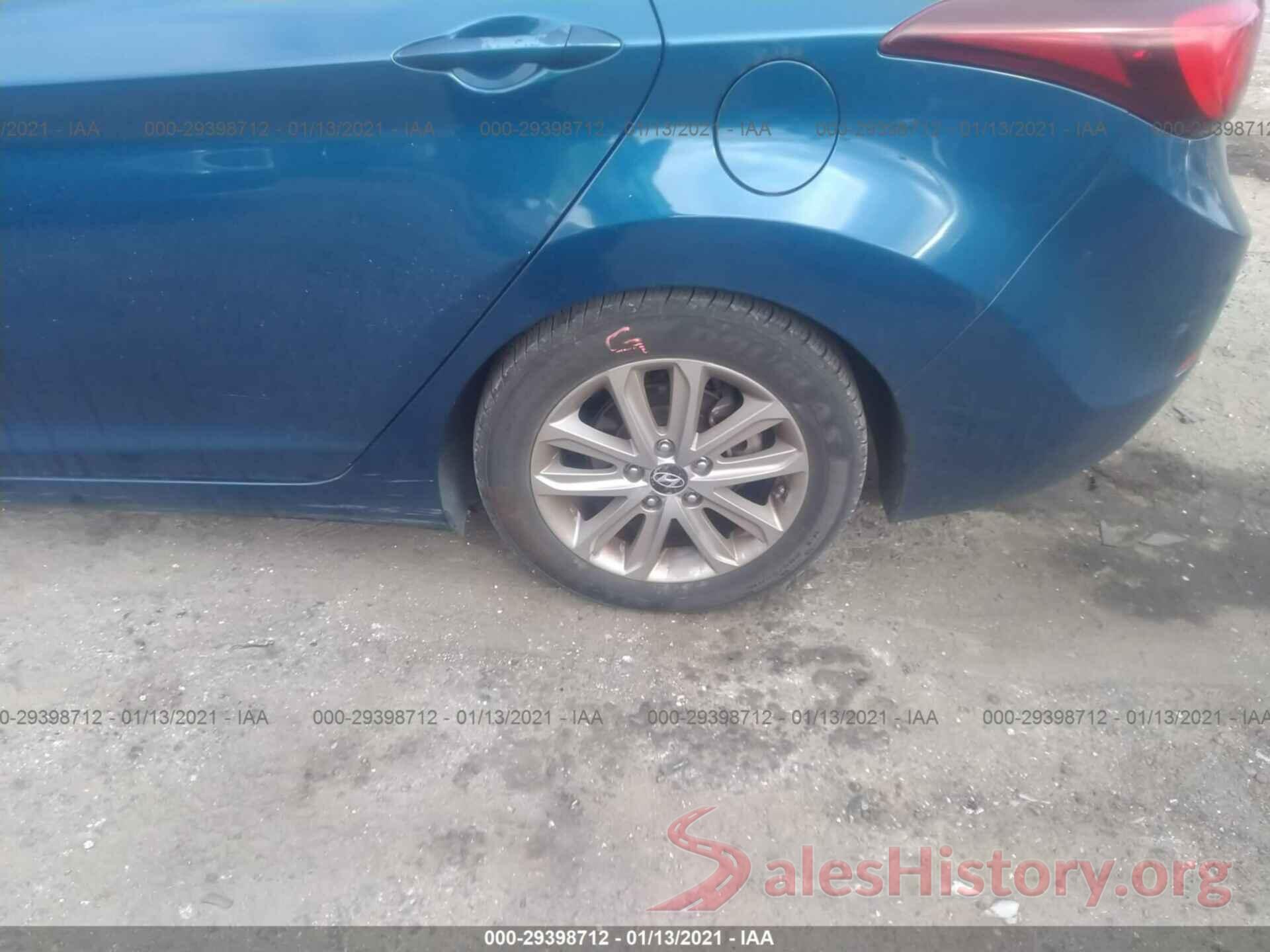 KMHDH4AE3GU542560 2016 HYUNDAI ELANTRA