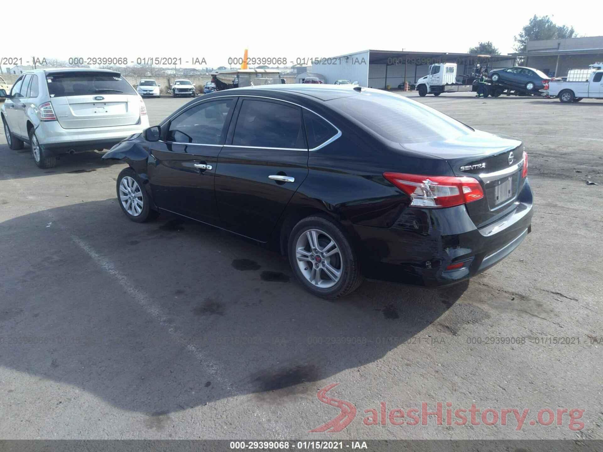 3N1AB7APXGL639408 2016 NISSAN SENTRA