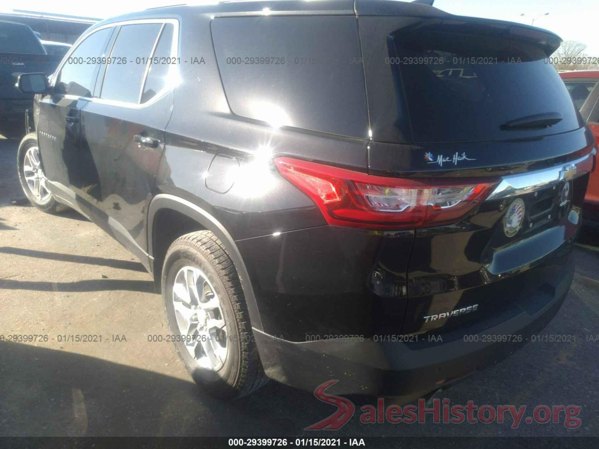 1GNERGKW9JJ202036 2018 CHEVROLET TRAVERSE