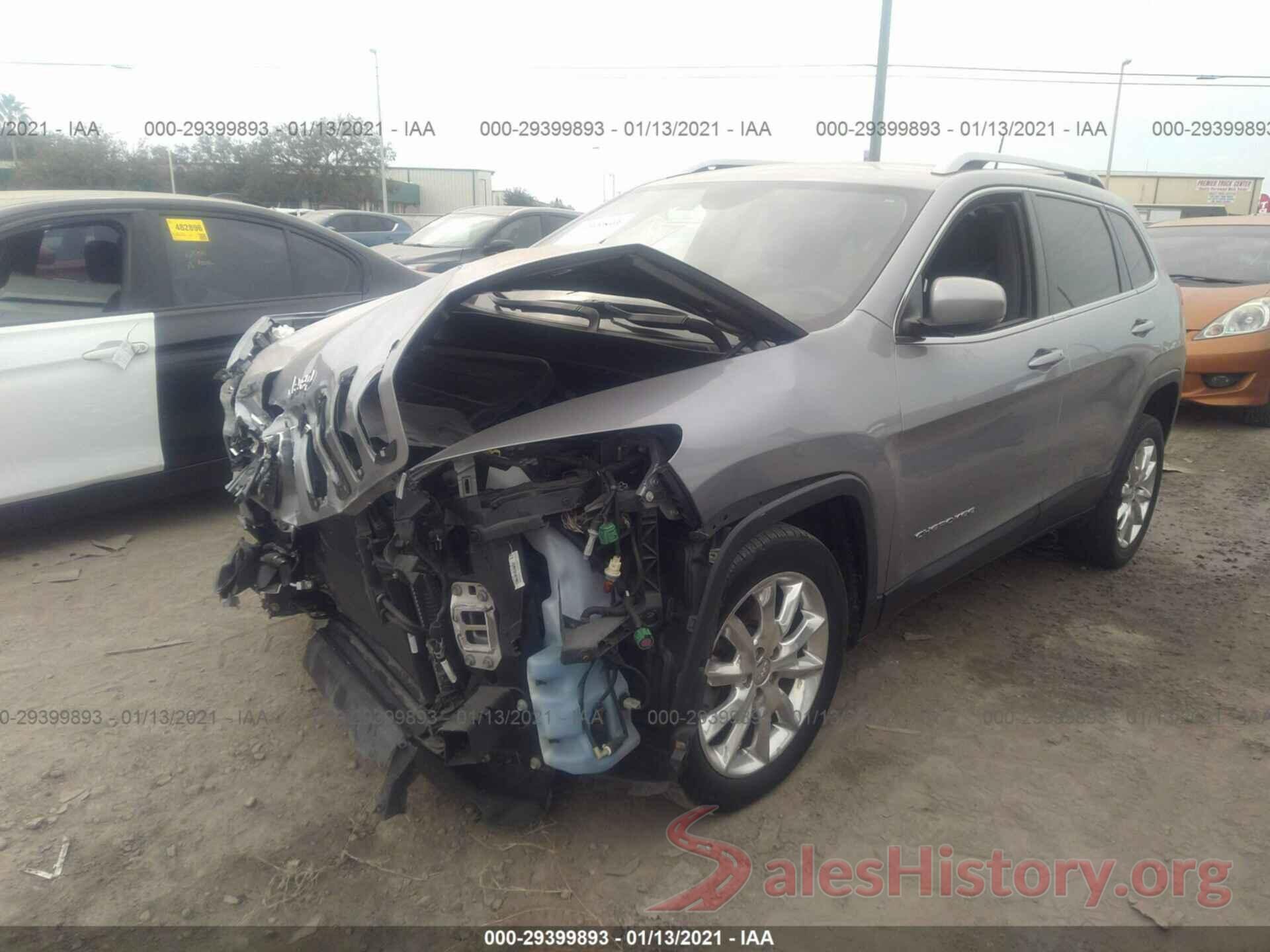 1C4PJLDB8GW158022 2016 JEEP CHEROKEE