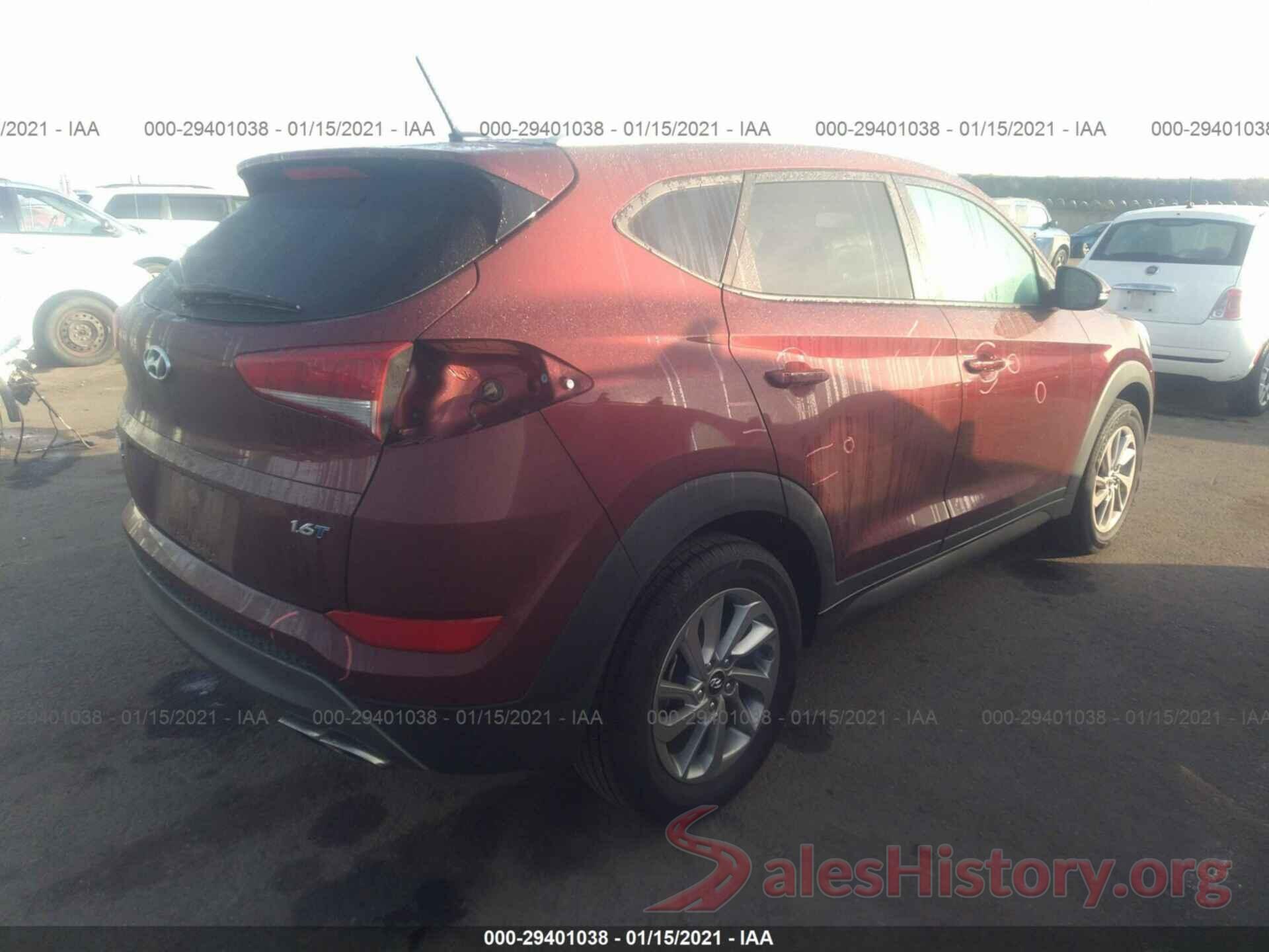 KM8J33A21GU186806 2016 HYUNDAI TUCSON