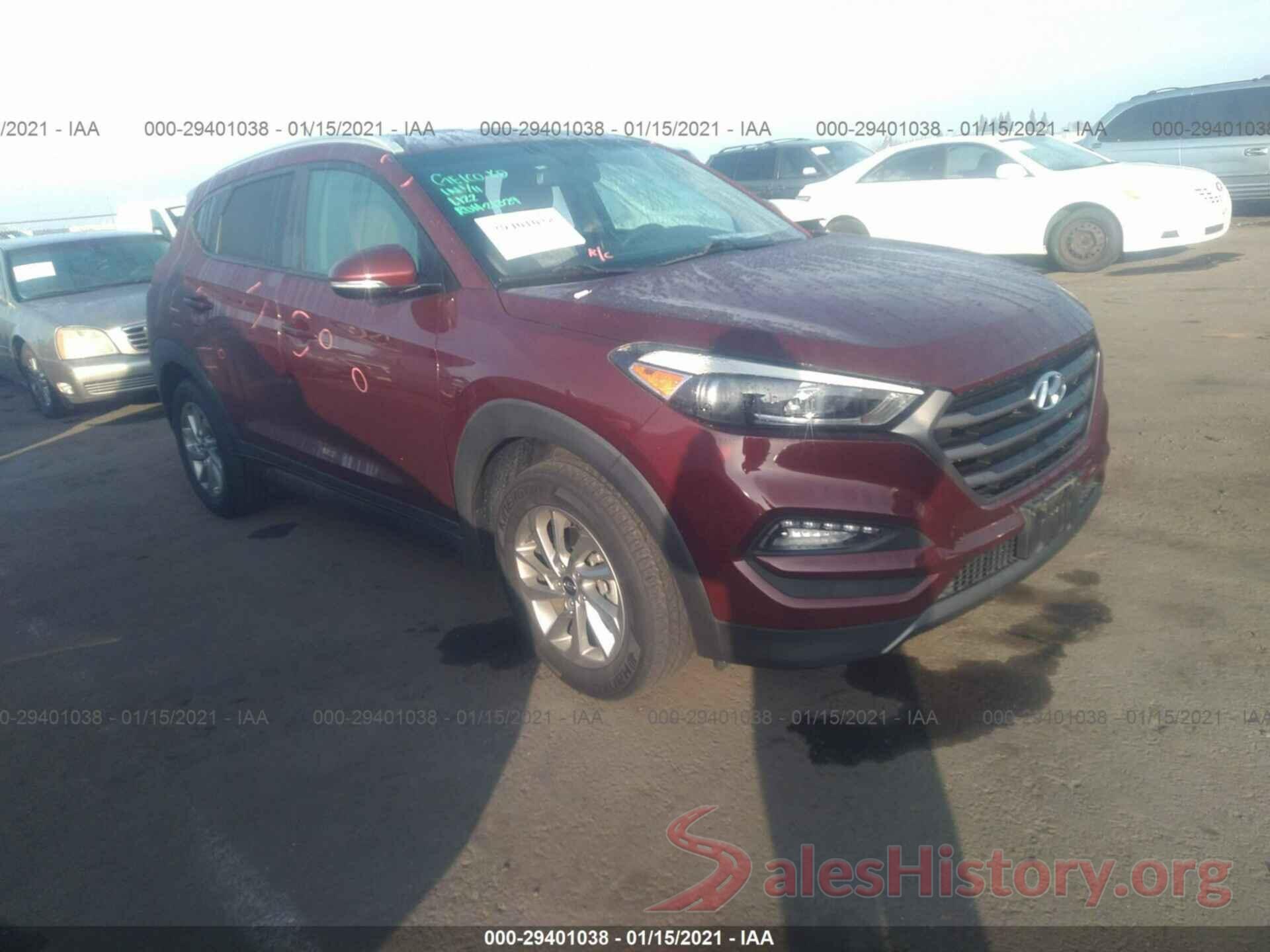 KM8J33A21GU186806 2016 HYUNDAI TUCSON