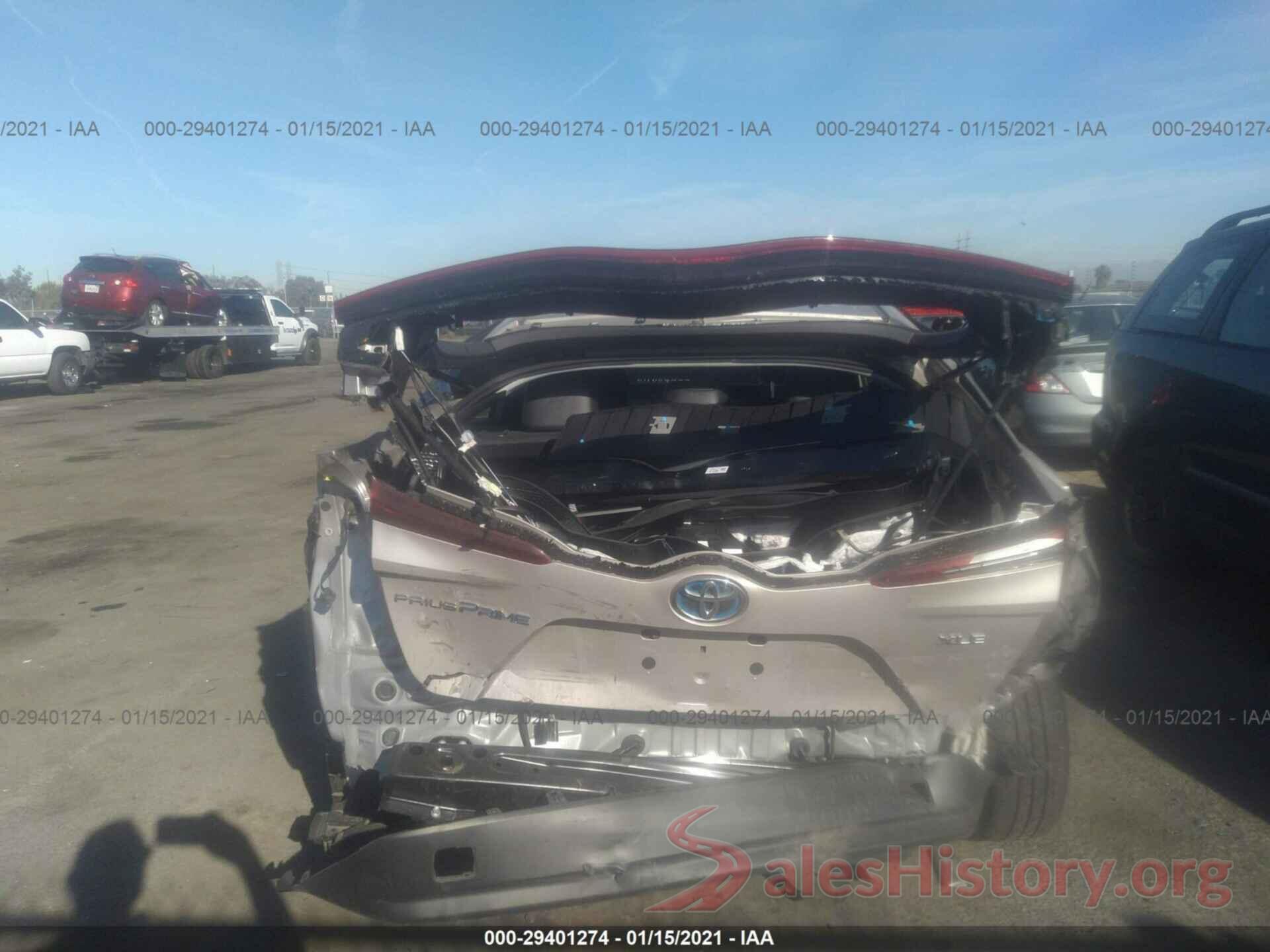 JTDKARFP7L3128222 2020 TOYOTA PRIUS PRIME