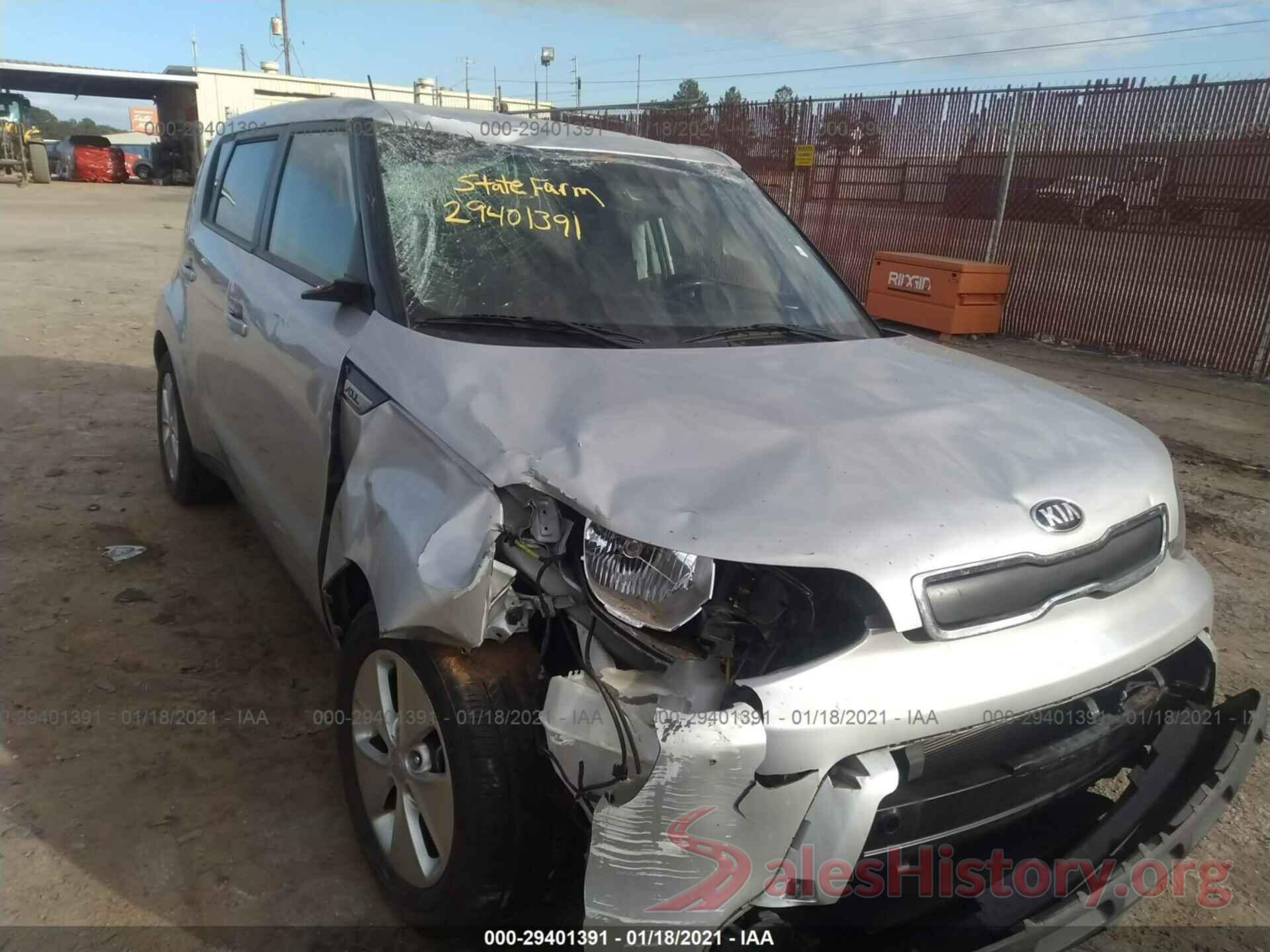 KNDJN2A20G7861780 2016 KIA SOUL