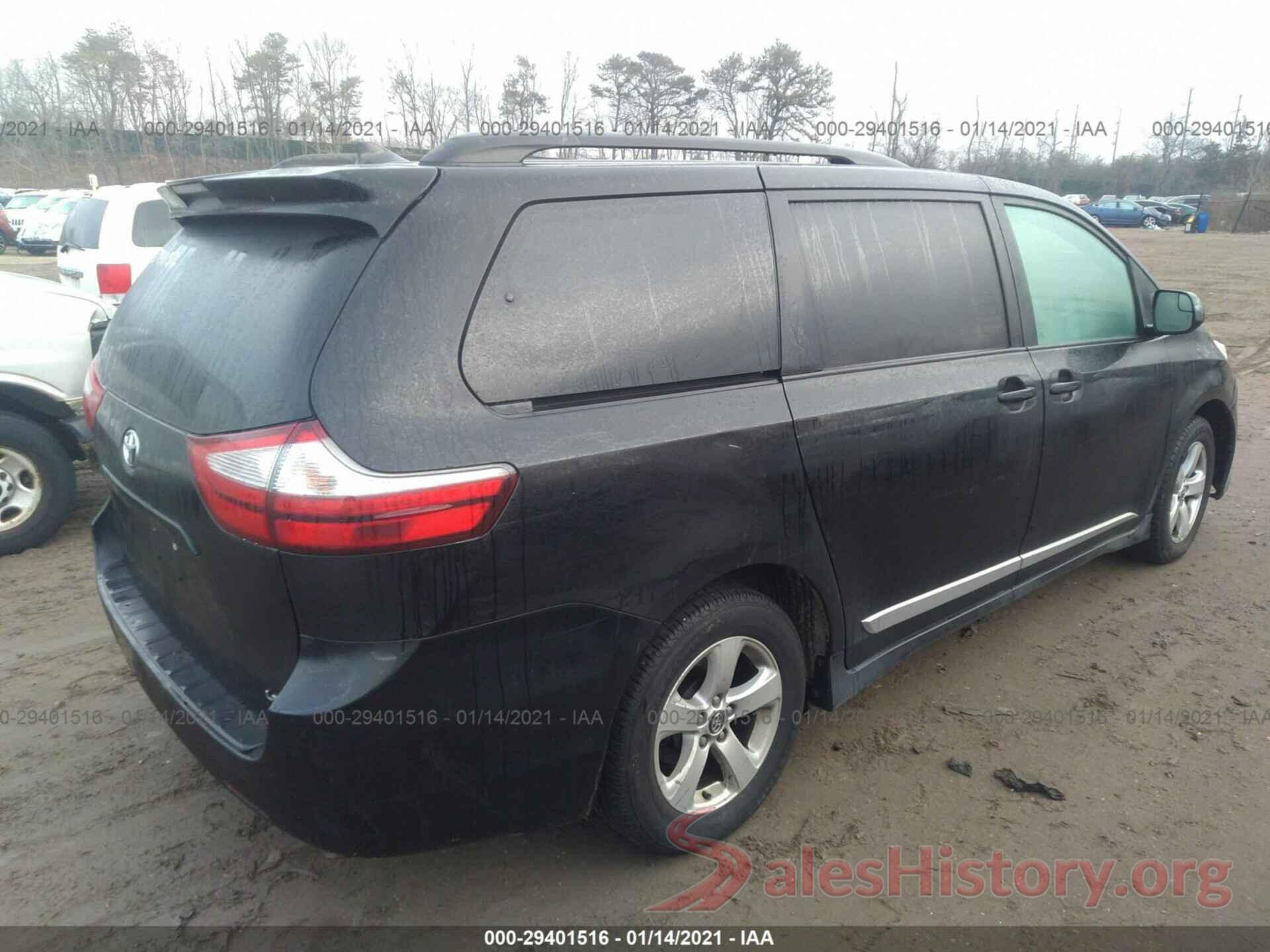 5TDKZ3DC8JS905301 2018 TOYOTA SIENNA