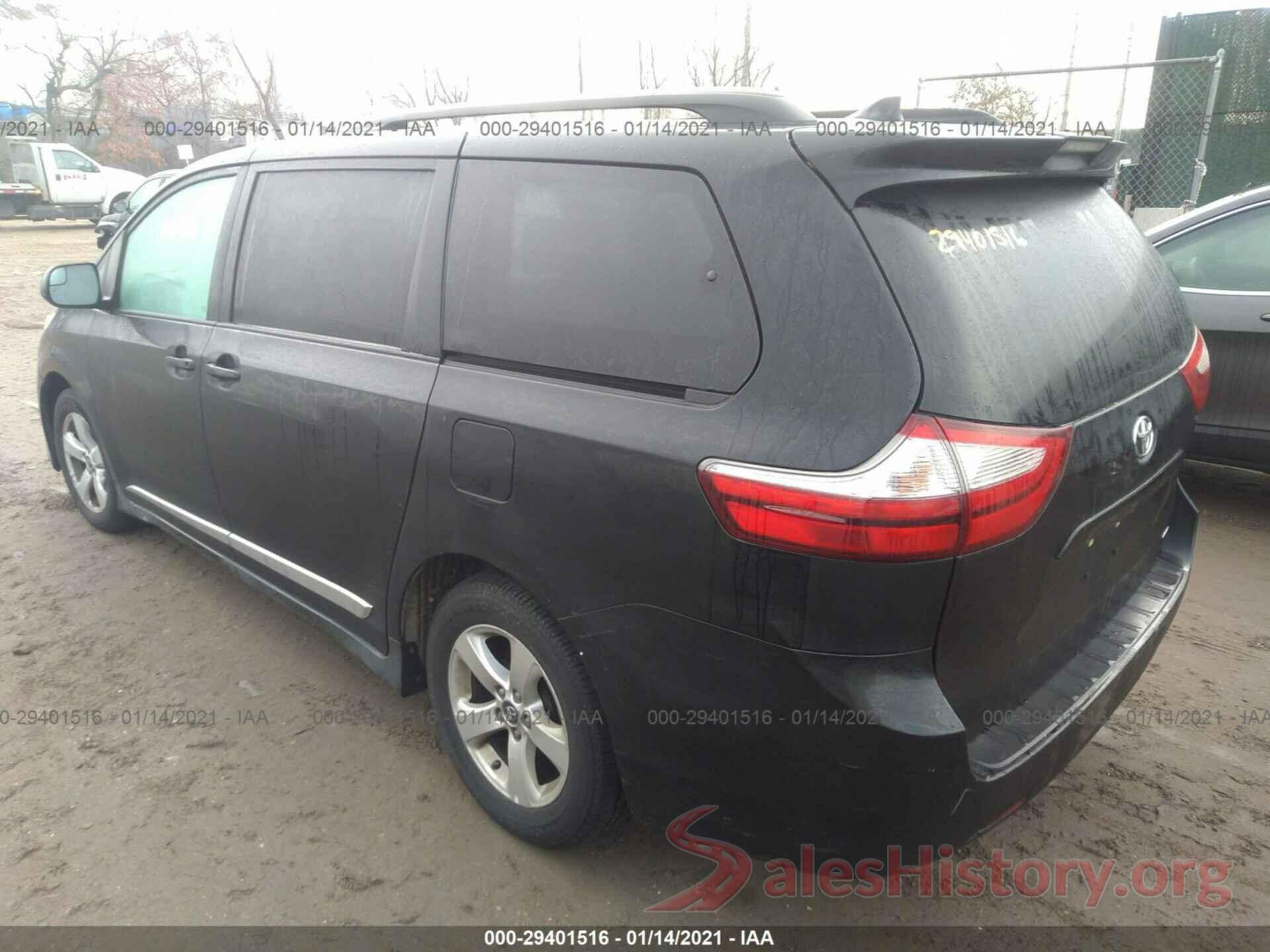 5TDKZ3DC8JS905301 2018 TOYOTA SIENNA