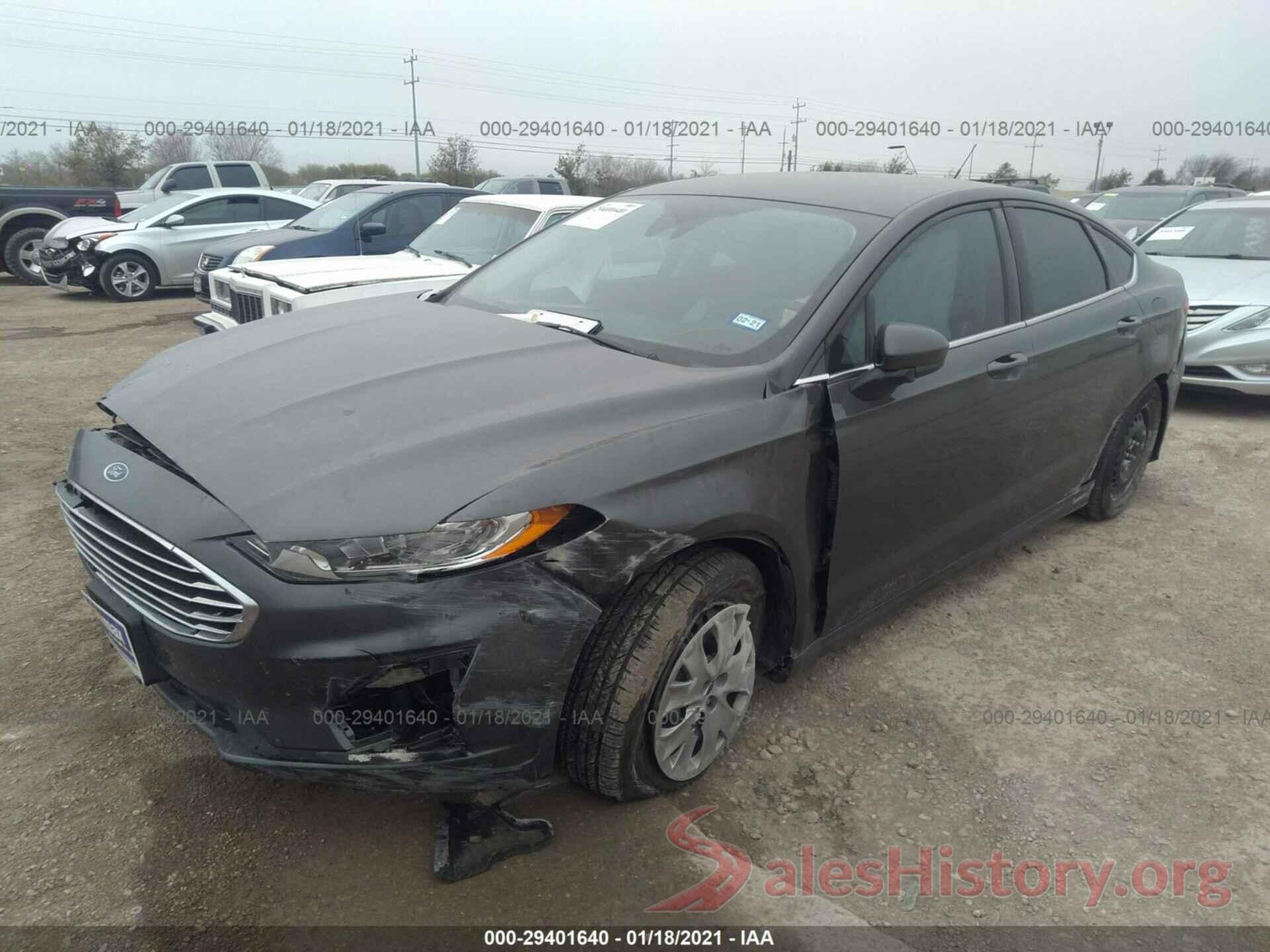 3FA6P0G79KR283290 2019 FORD FUSION