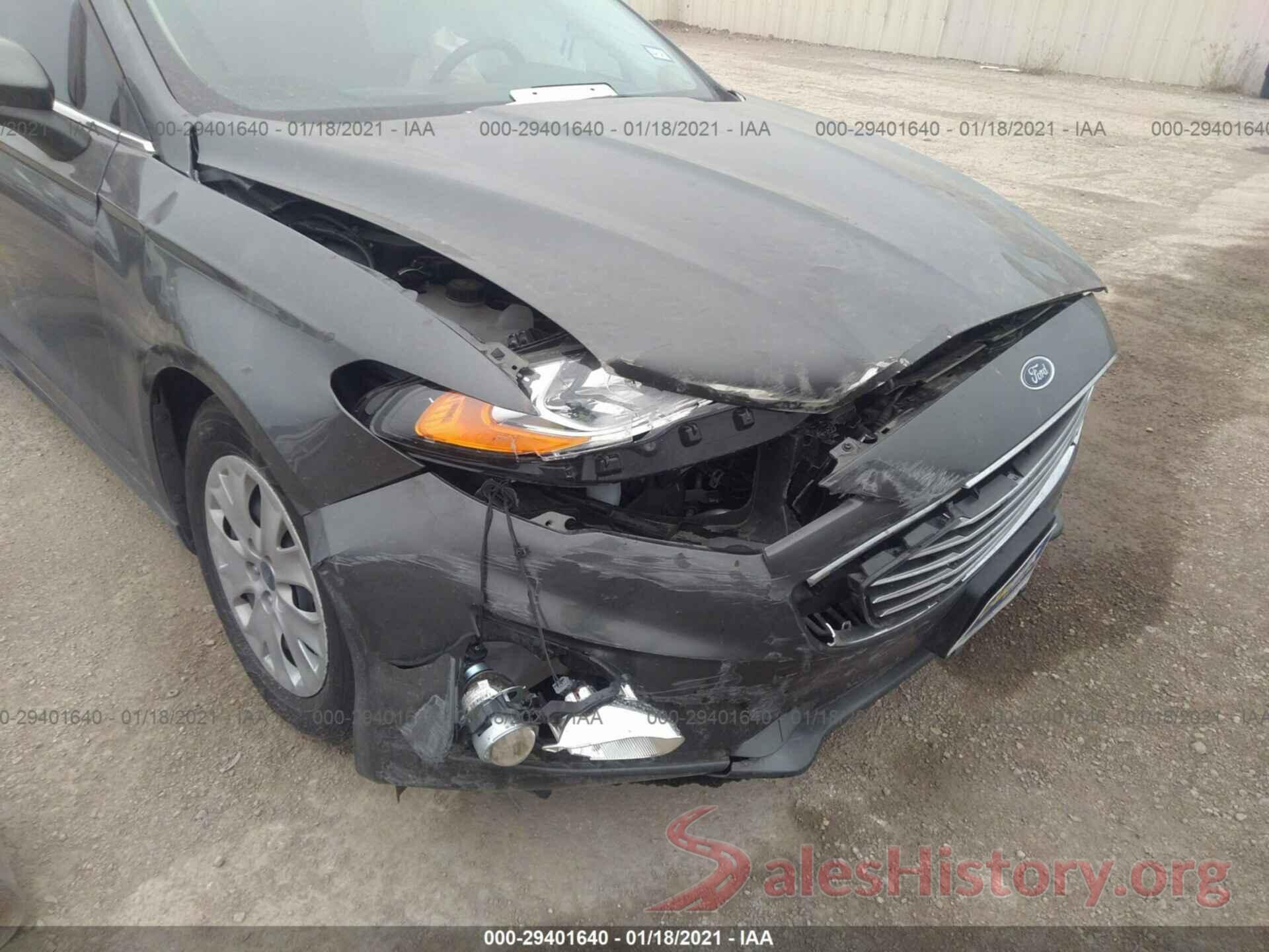 3FA6P0G79KR283290 2019 FORD FUSION