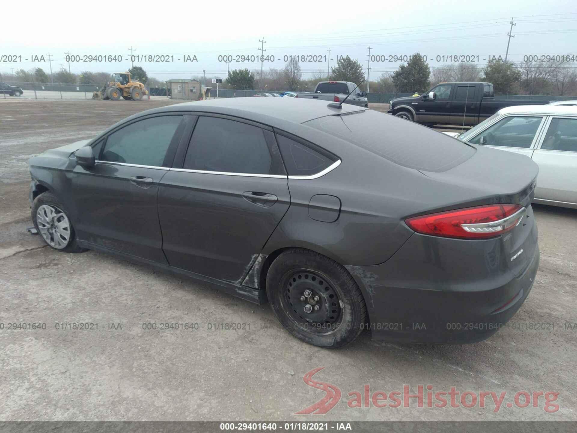 3FA6P0G79KR283290 2019 FORD FUSION