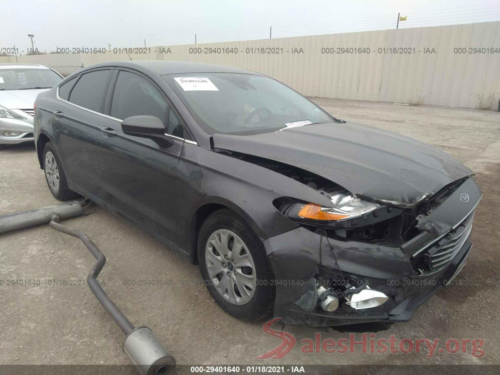 3FA6P0G79KR283290 2019 FORD FUSION