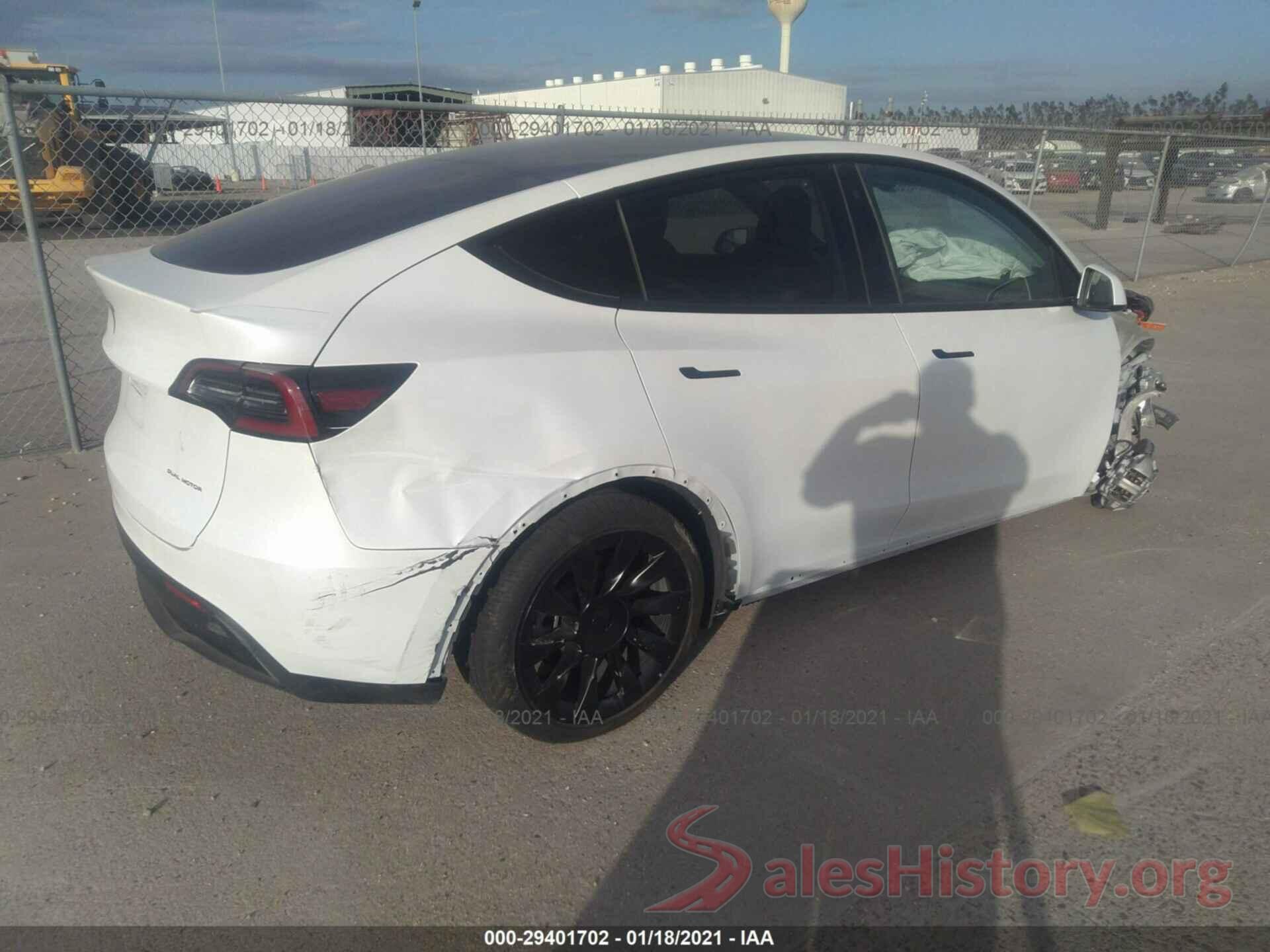 5YJYGDEF3LF003063 2020 TESLA MODEL Y