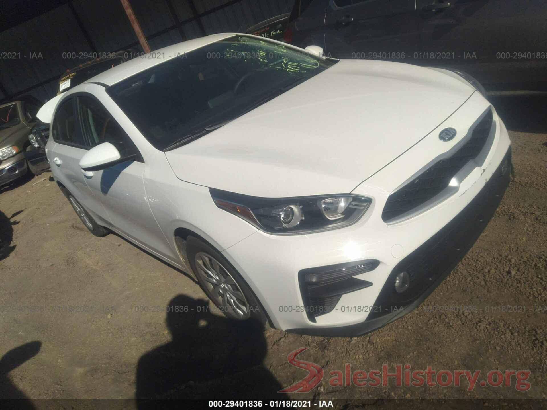 3KPF24ADXLE257742 2020 KIA FORTE