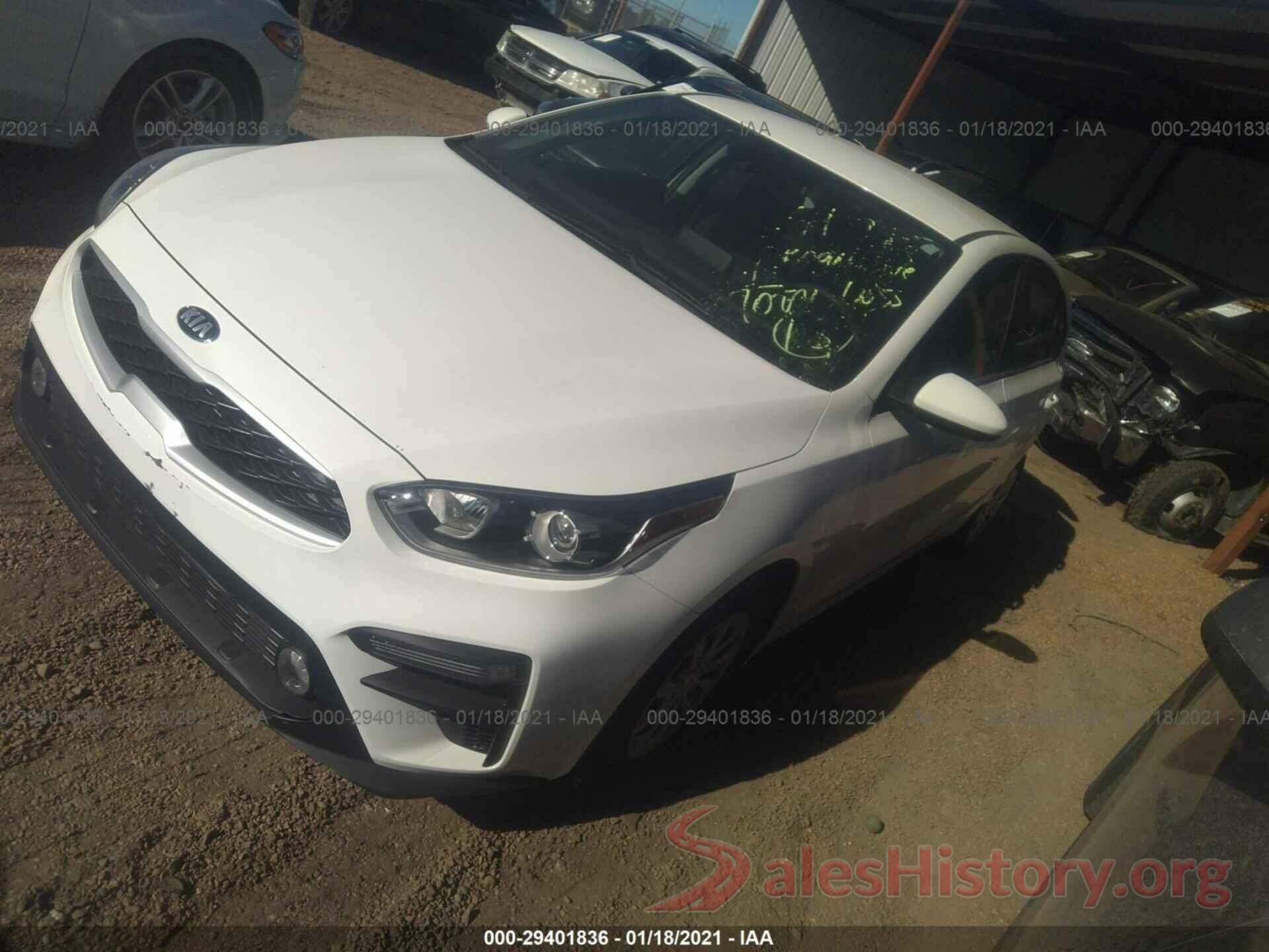 3KPF24ADXLE257742 2020 KIA FORTE