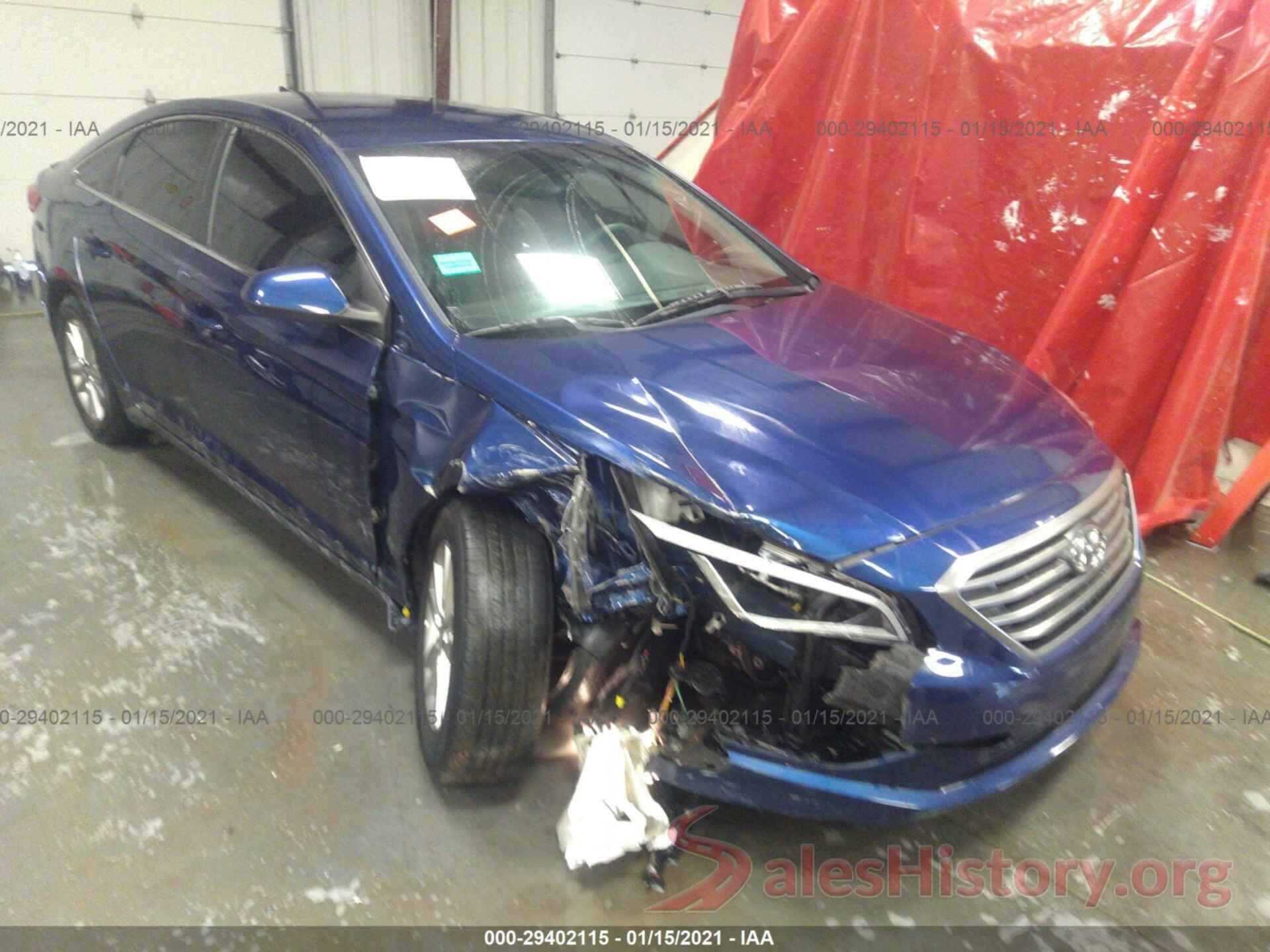 5NPE24AF0GH413950 2016 HYUNDAI SONATA