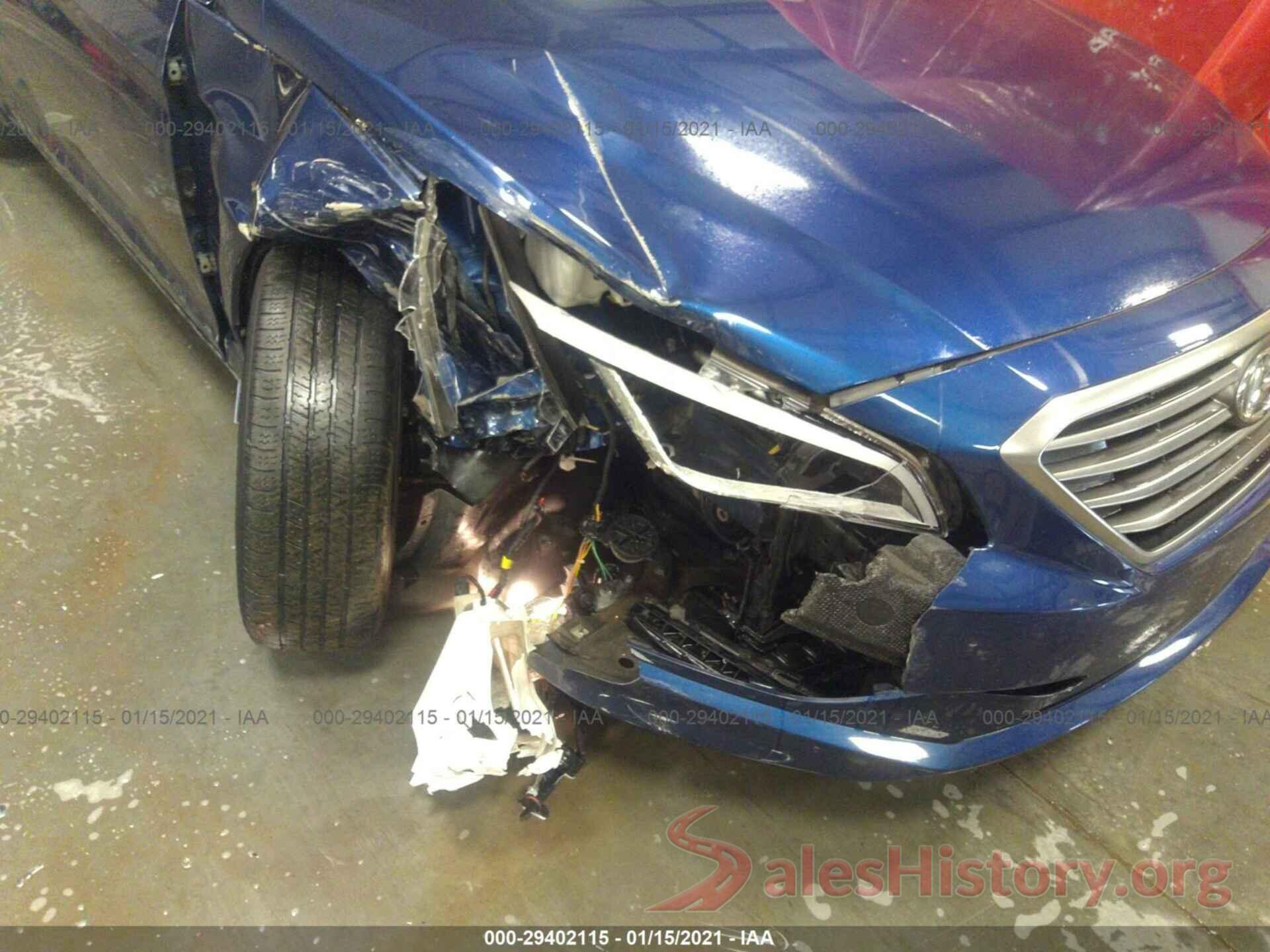 5NPE24AF0GH413950 2016 HYUNDAI SONATA