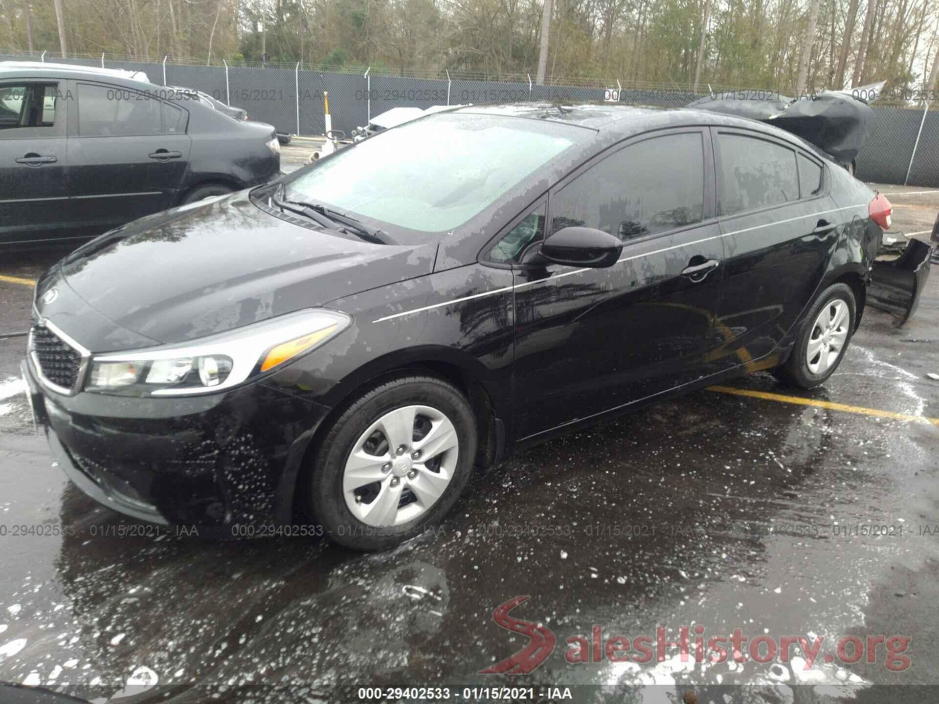 3KPFK4A70JE184730 2018 KIA FORTE