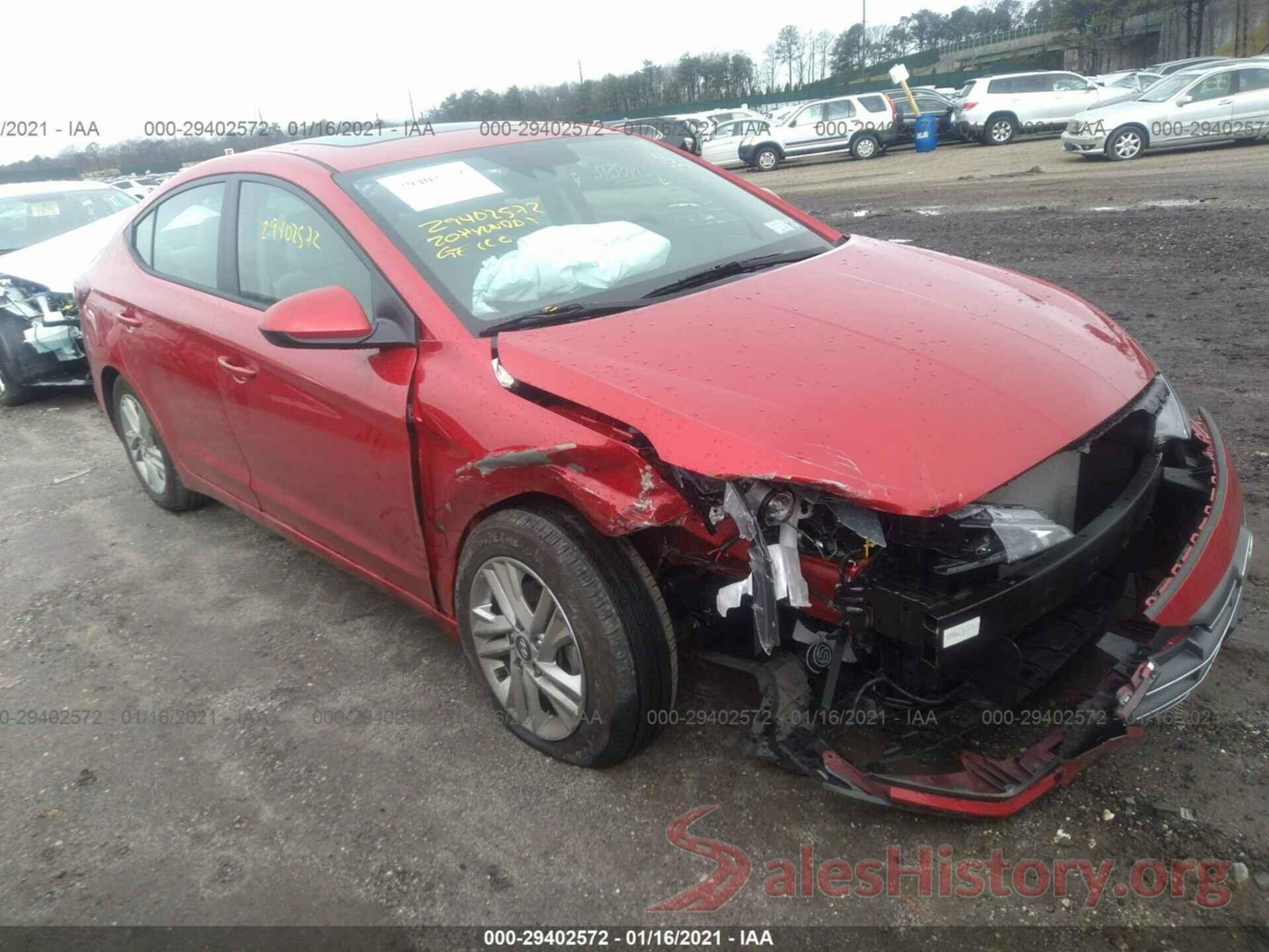 5NPD84LF7LH587872 2020 HYUNDAI ELANTRA