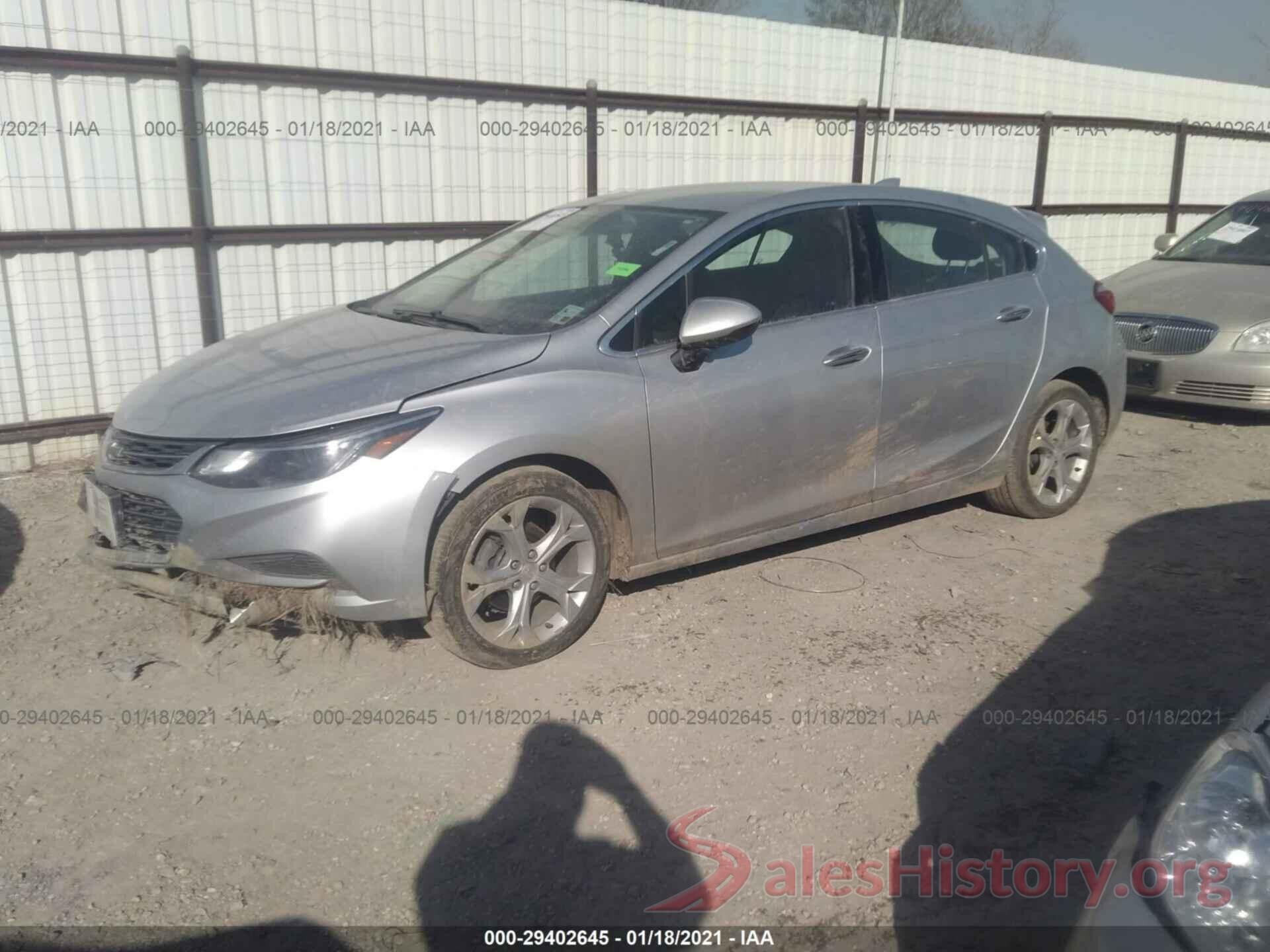 3G1BF6SM2JS624086 2018 CHEVROLET CRUZE