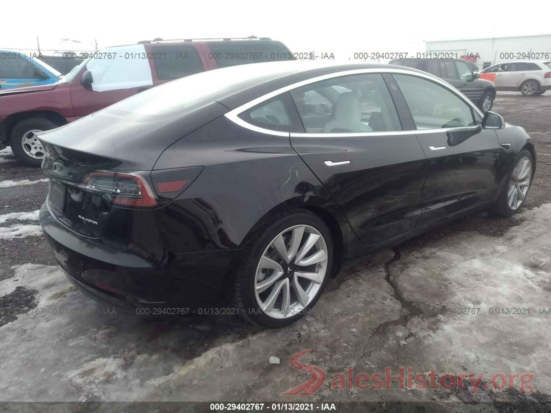 5YJ3E1EB2LF640635 2020 TESLA MODEL 3