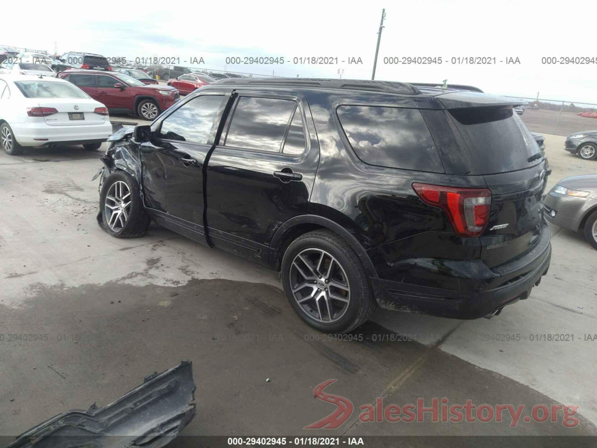 1FM5K8GTXJGA88445 2018 FORD EXPLORER