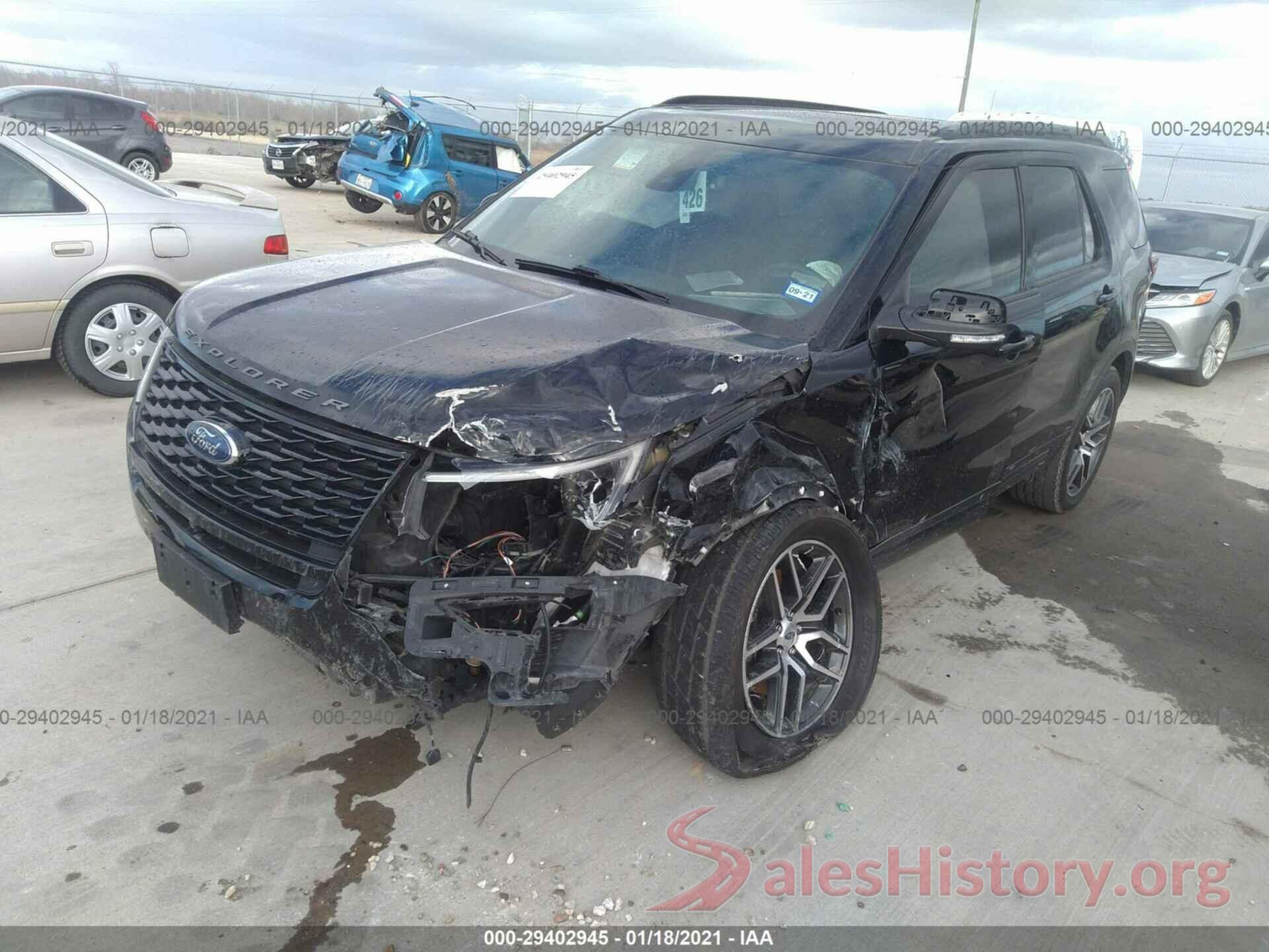 1FM5K8GTXJGA88445 2018 FORD EXPLORER