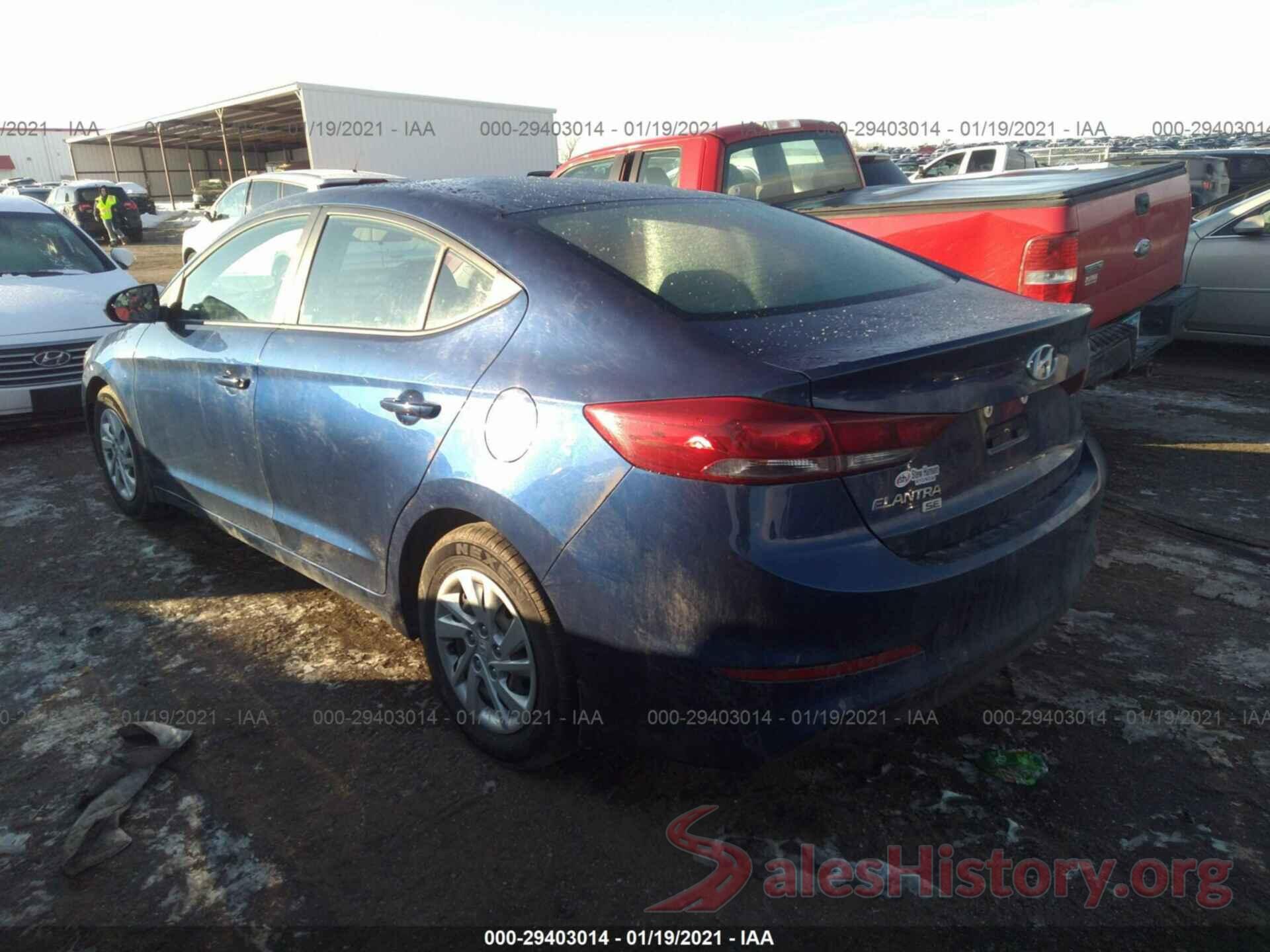 5NPD74LF4JH350854 2018 HYUNDAI ELANTRA