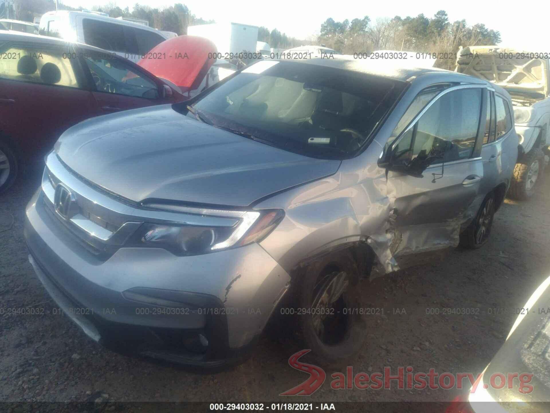 5FNYF6H39KB100735 2019 HONDA PILOT