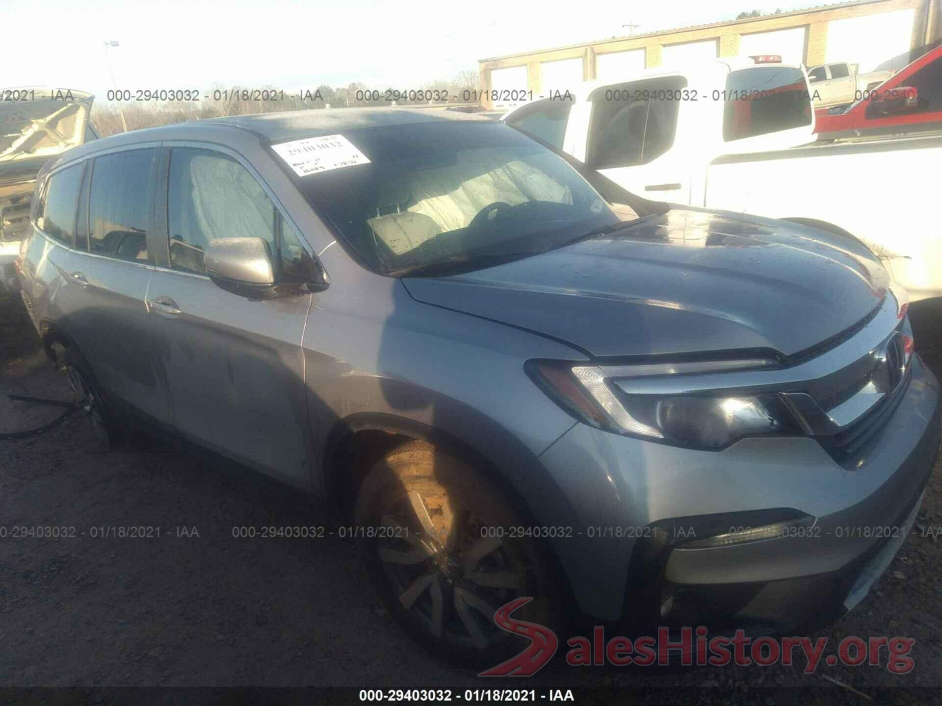 5FNYF6H39KB100735 2019 HONDA PILOT