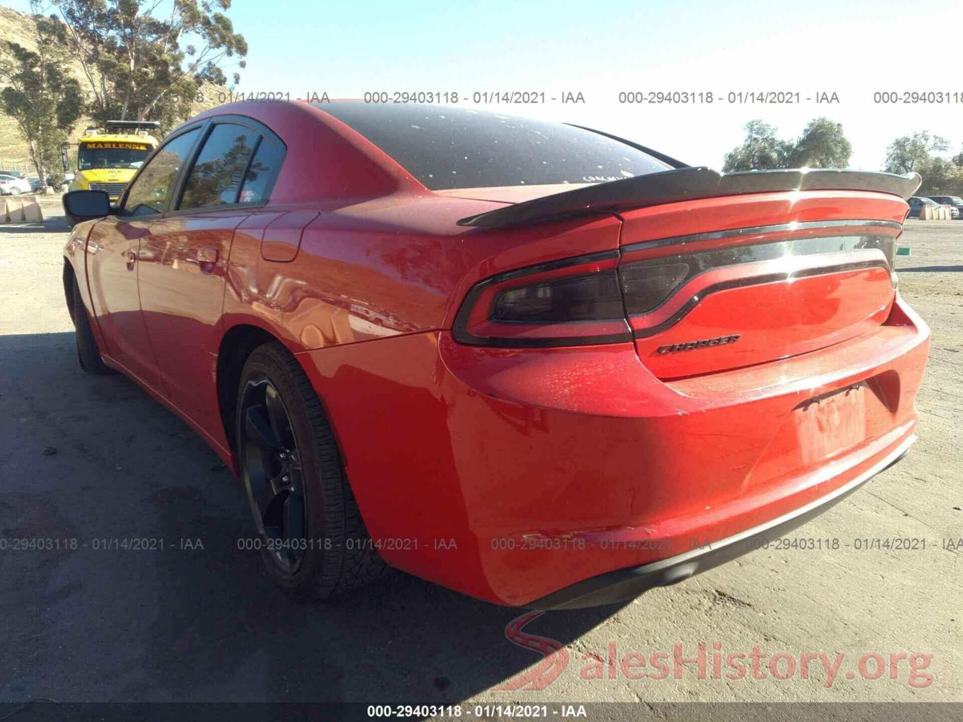 2C3CDXBG0GH293333 2016 DODGE CHARGER