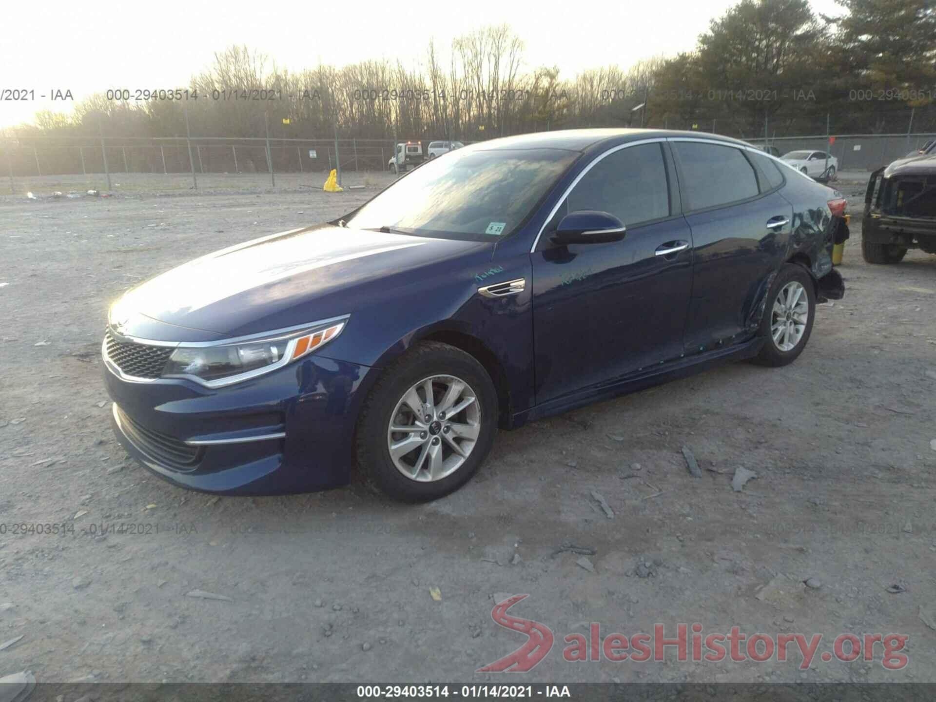 5XXGT4L39GG118589 2016 KIA OPTIMA